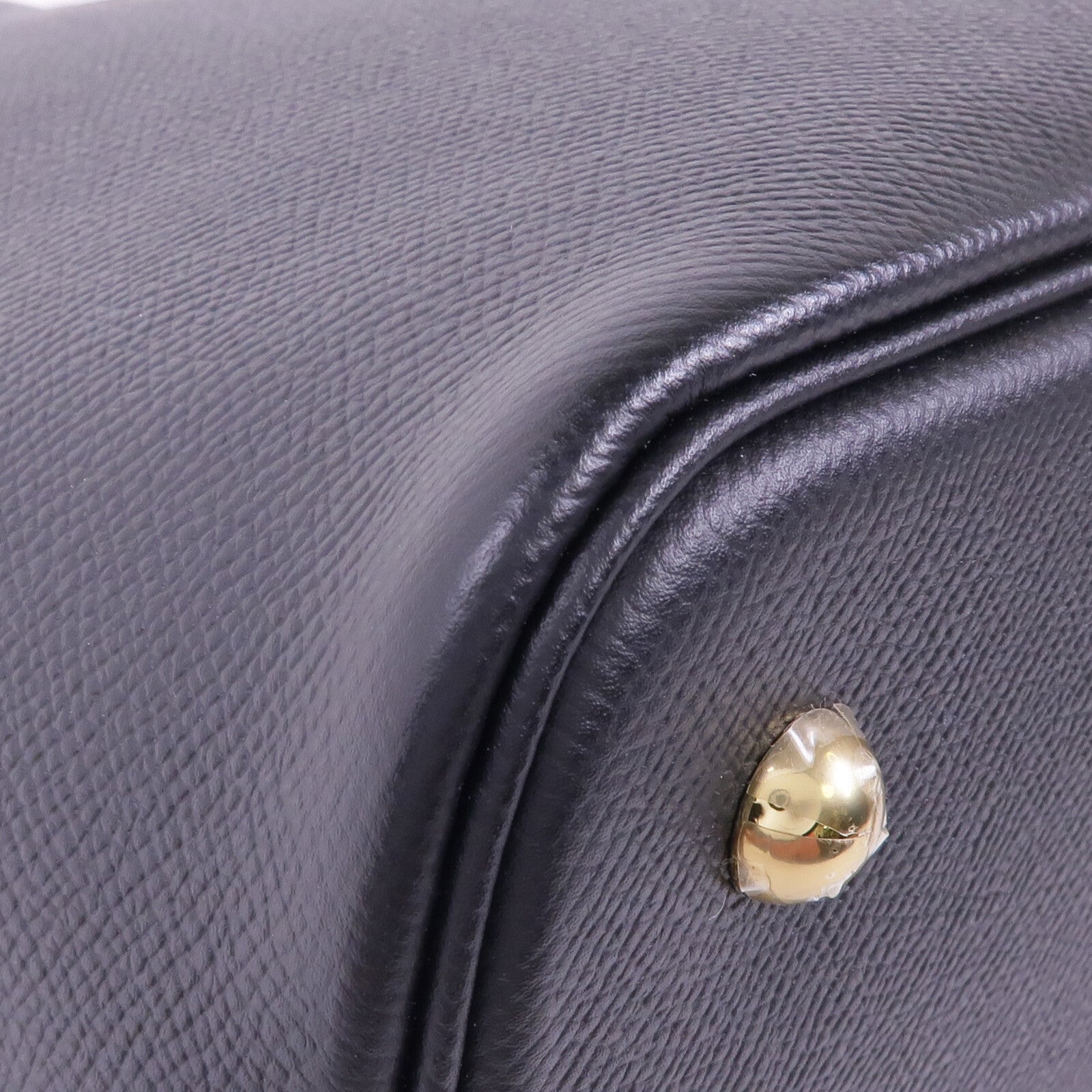 HERMES Epsom皮革Bolide 1923 30金扣手挽肩背兩用袋Noir