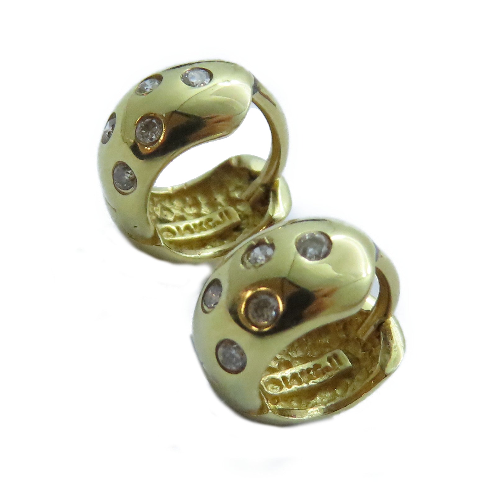 JEWELRY 14K黃金Diamond Earrings鑽石耳環