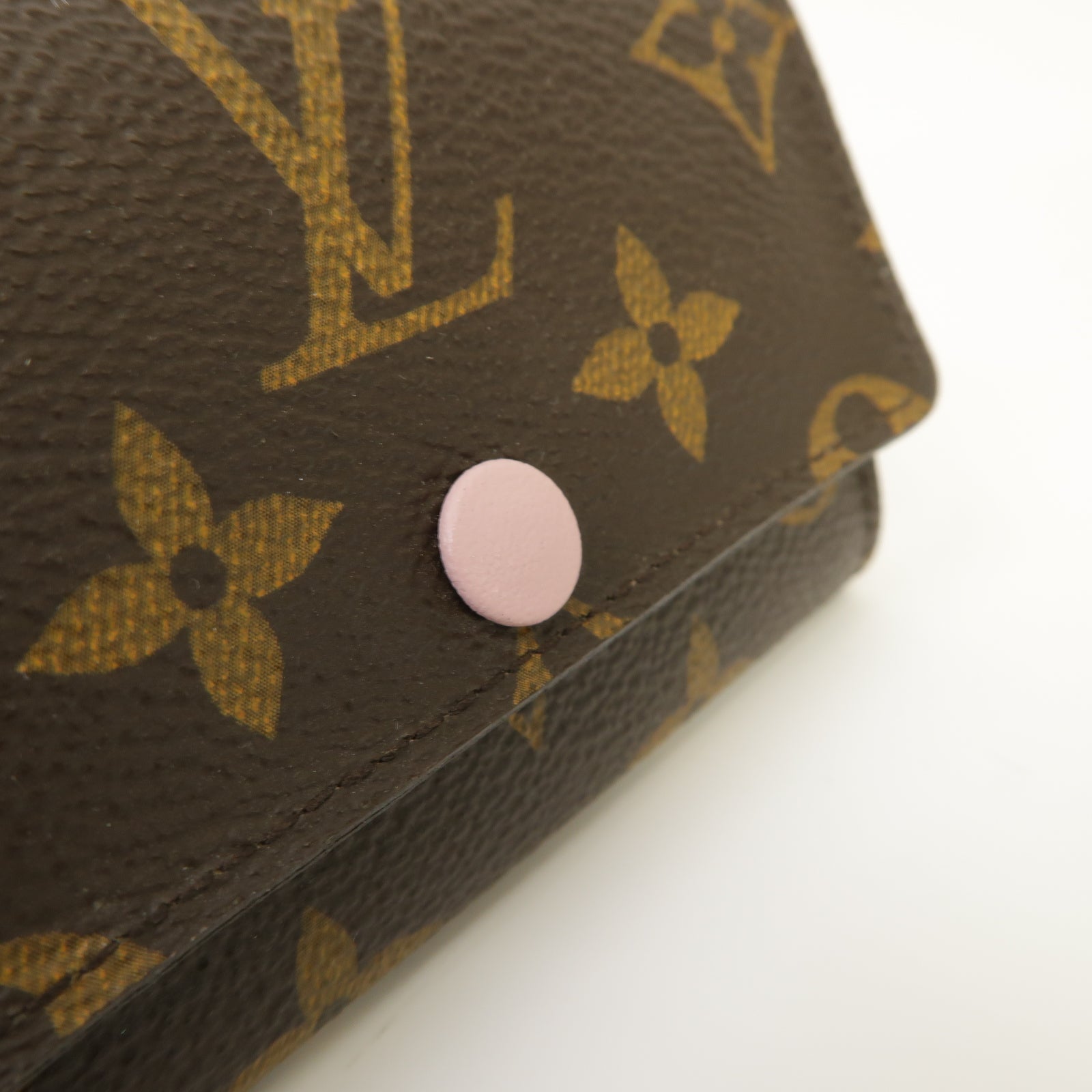 LOUIS VUITTON Monogram Multicles Key Holder金扣鑰匙套啡色