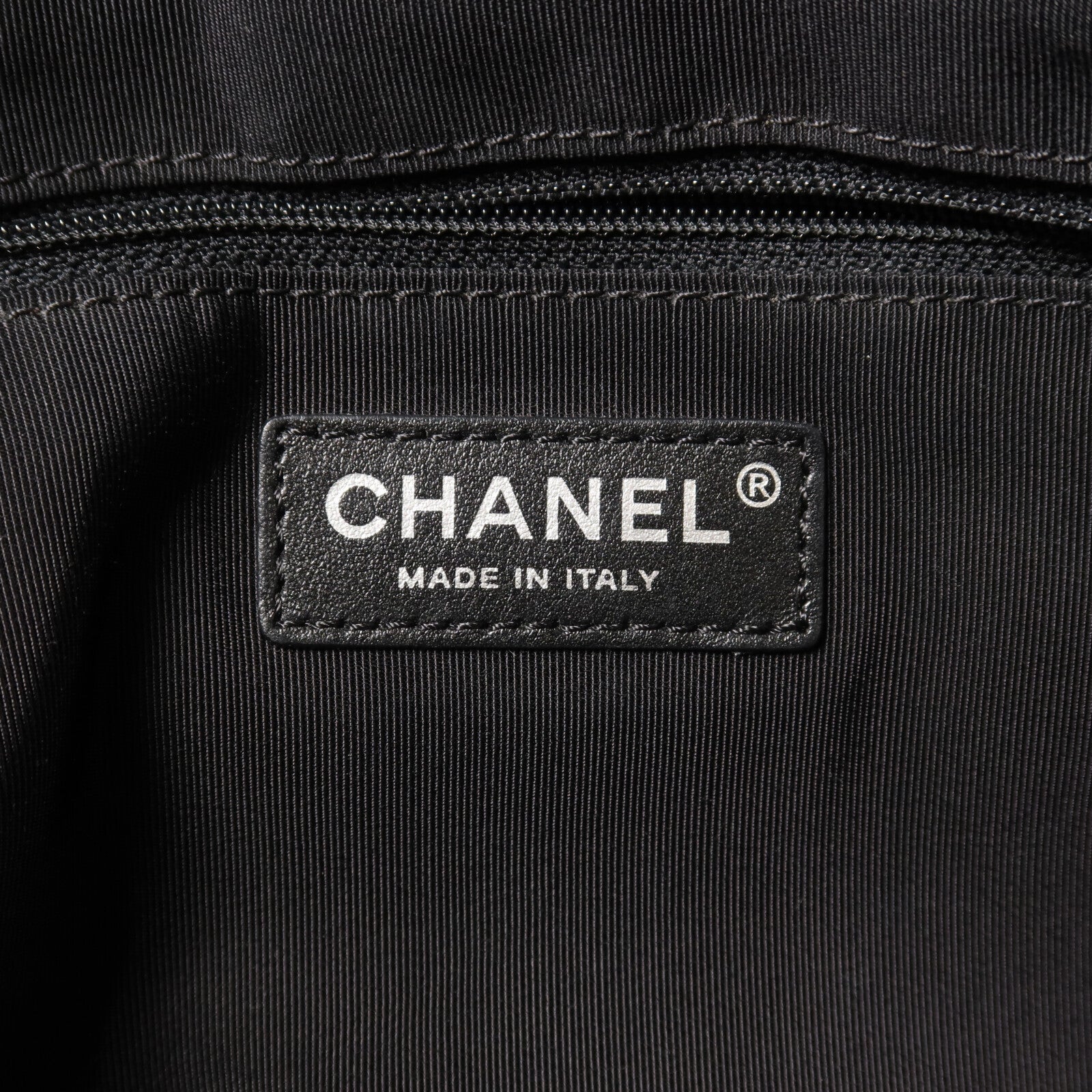 CHANEL 牛仔布2 way Shoulder銀扣手挽肩背兩用袋