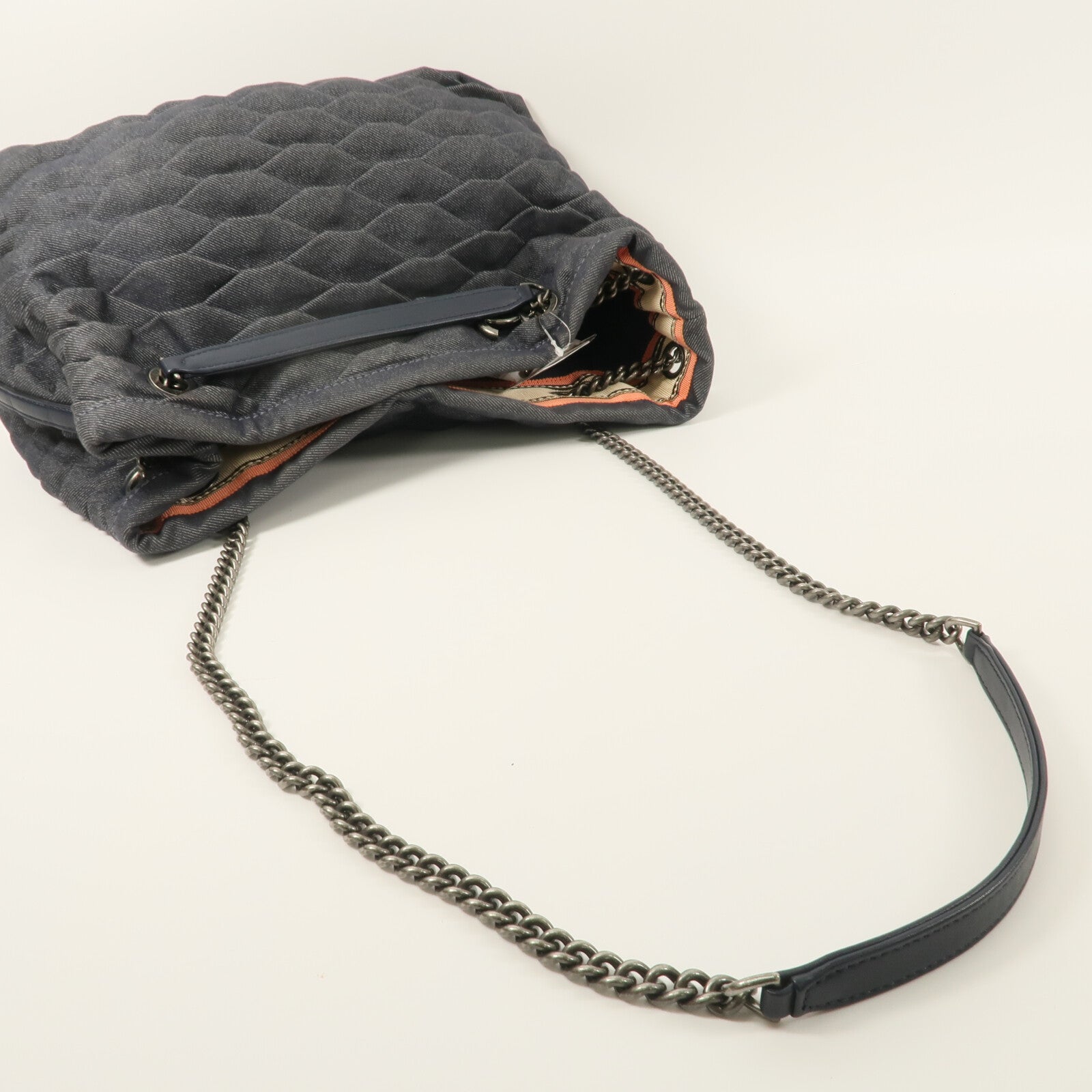 CHANEL 牛仔布CC Shopping Tote手挽袋