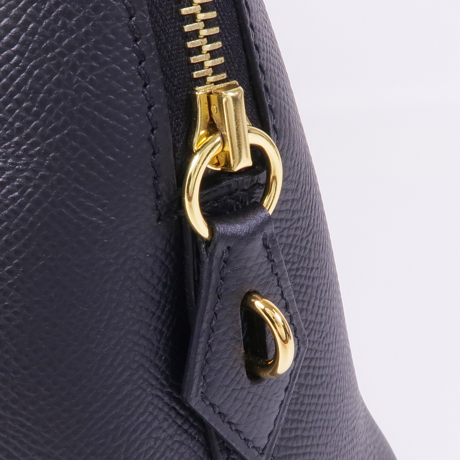 HERMES Epsom皮革Bolide 1923 30金扣手挽肩背兩用袋Noir