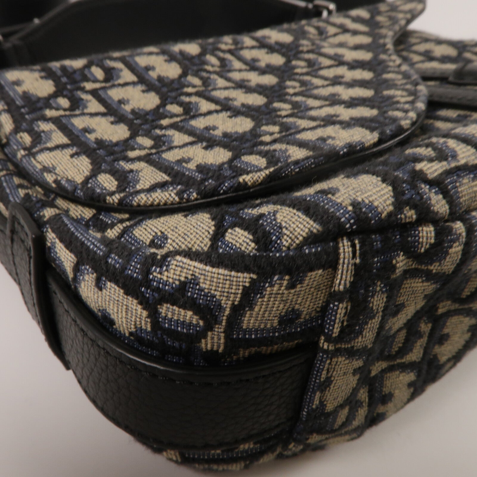 Dior 帆布Mini Saddle Soft Bag手挽肩背兩用袋
