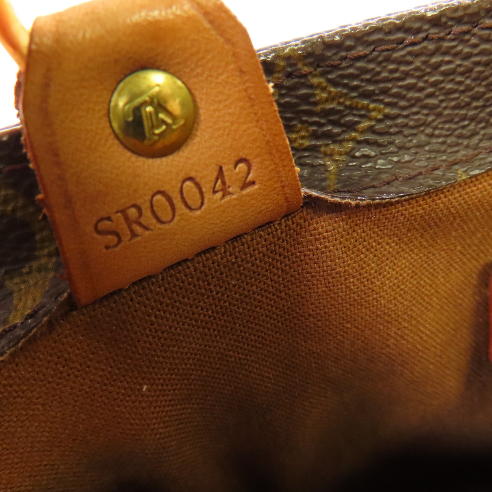 LOUIS VUITTON Monogram Vavin PM金扣手挽袋