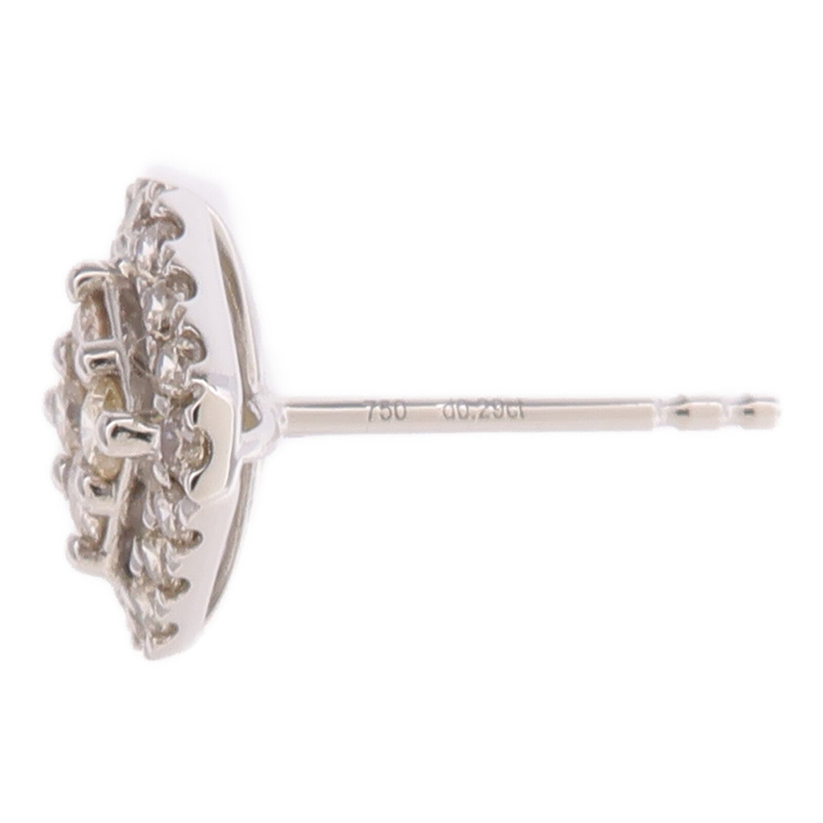 JEWELRY 18K白金Diamond Earrings鑽石耳環