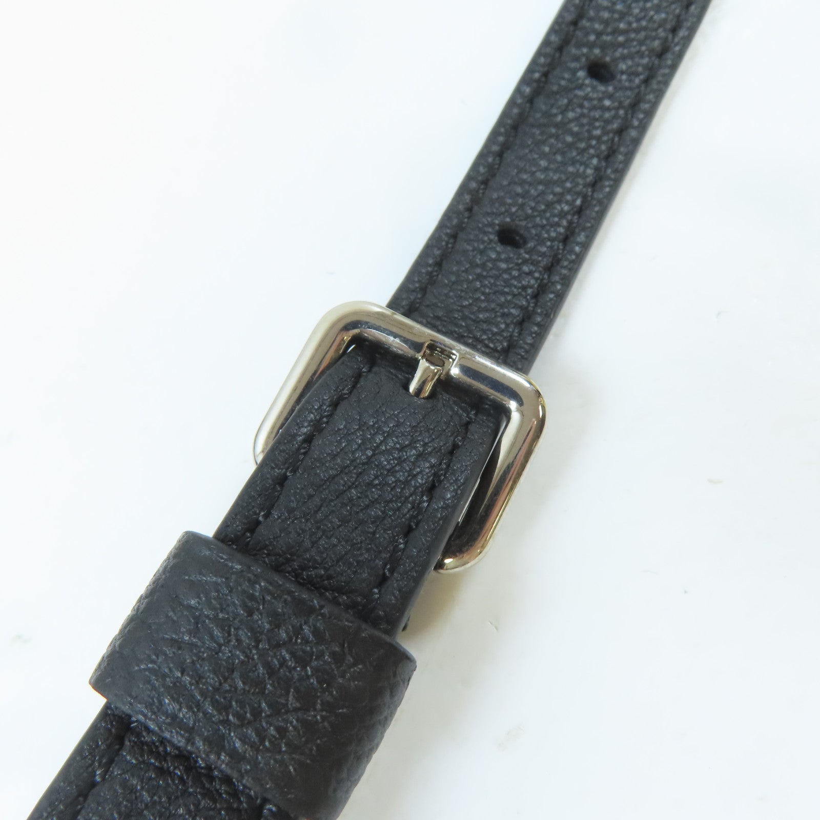 LOUIS VUITTON 牛皮皮革Lockit MM銀扣手挽肩背兩用袋黑色