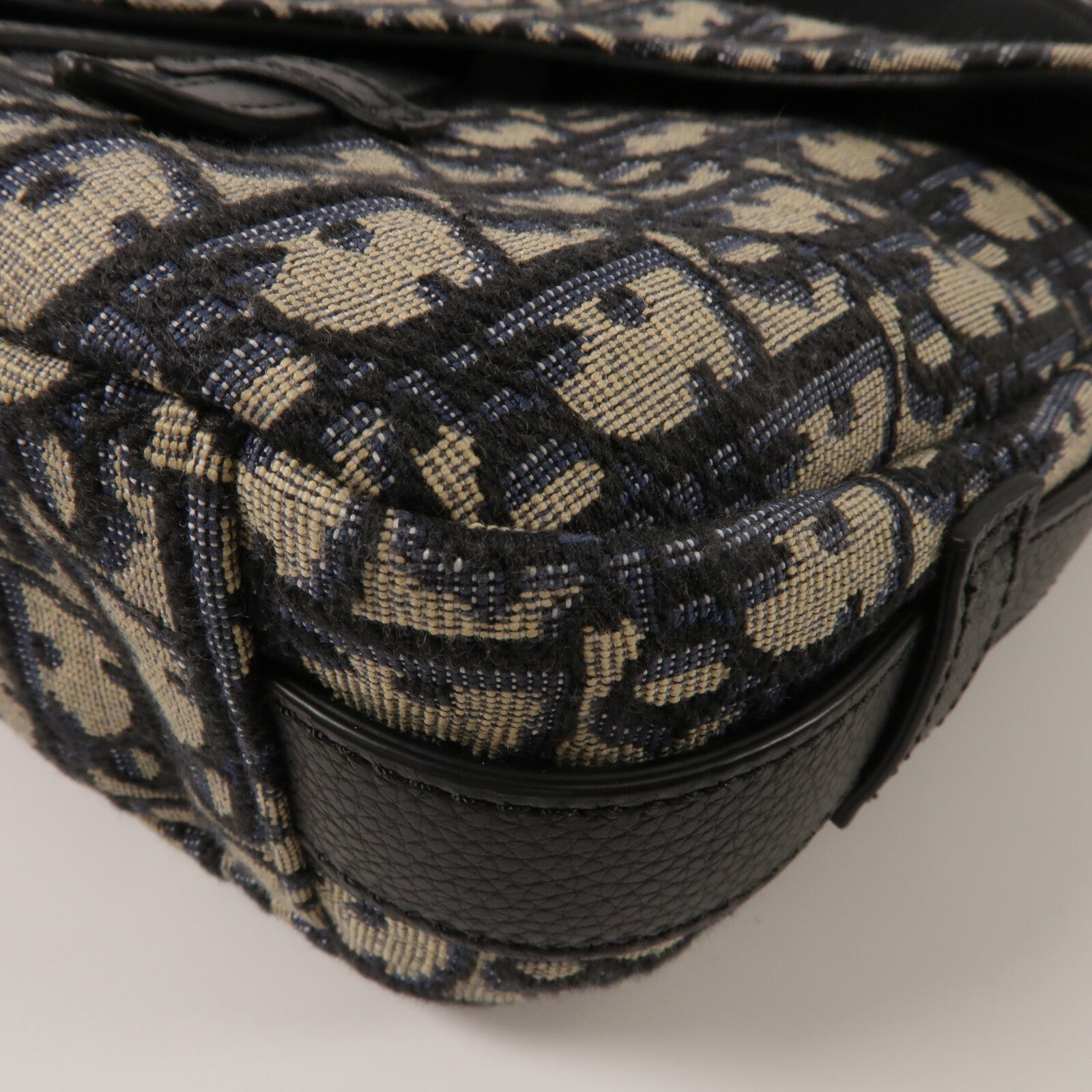Dior 帆布Mini Saddle Soft Bag手挽肩背兩用袋