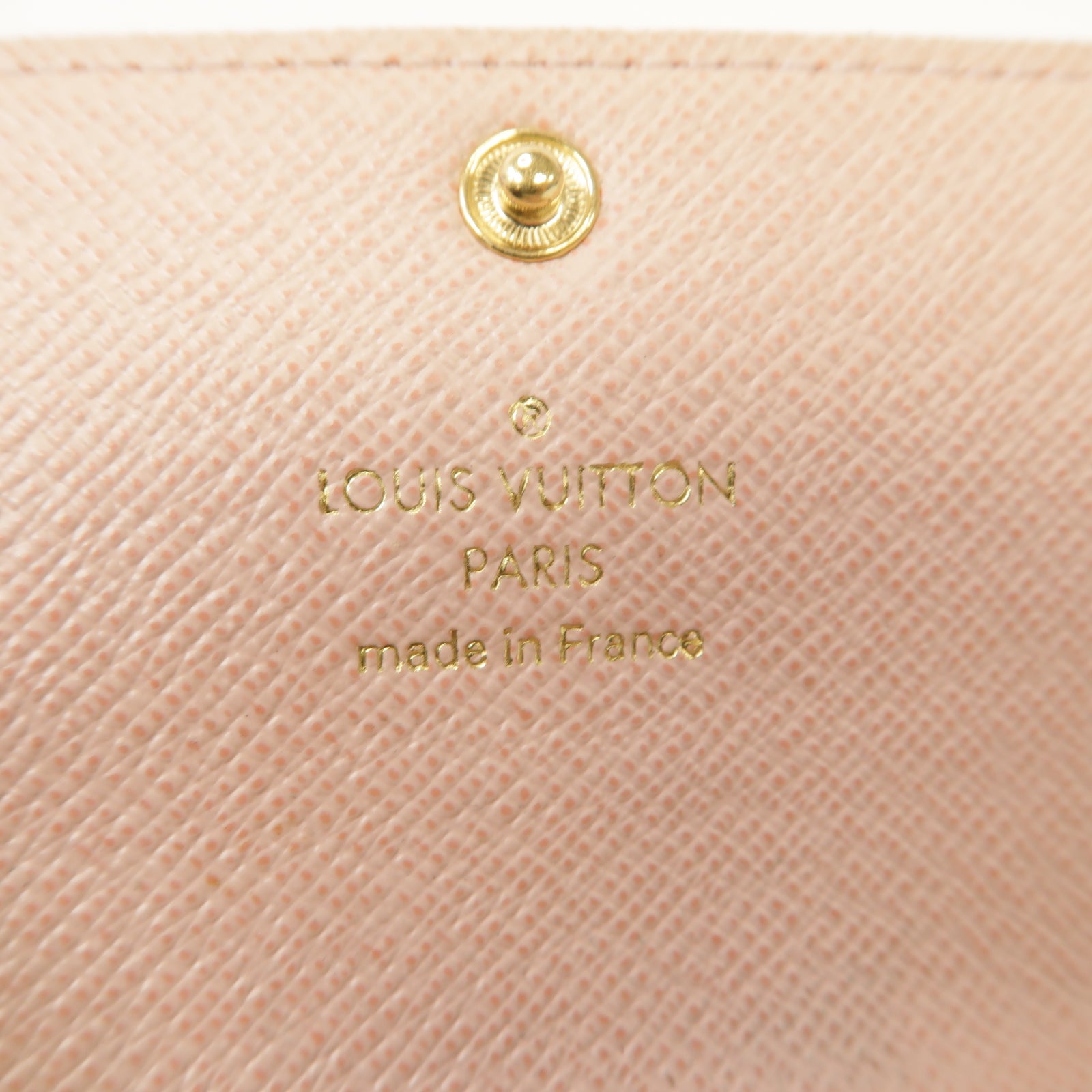 LOUIS VUITTON Monogram Multicles Key Holder金扣鑰匙套啡色