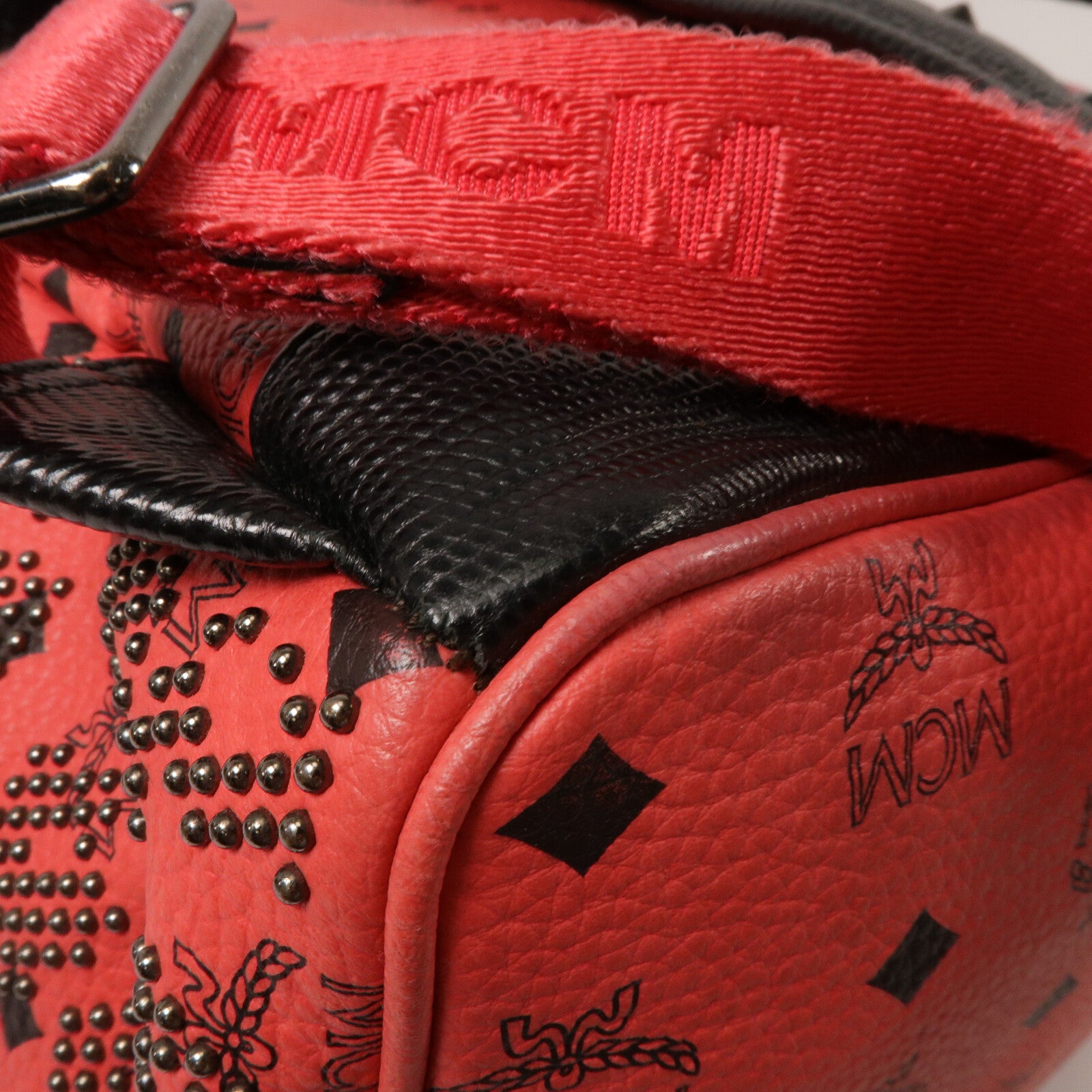 MCM 牛皮皮革Backpack背包