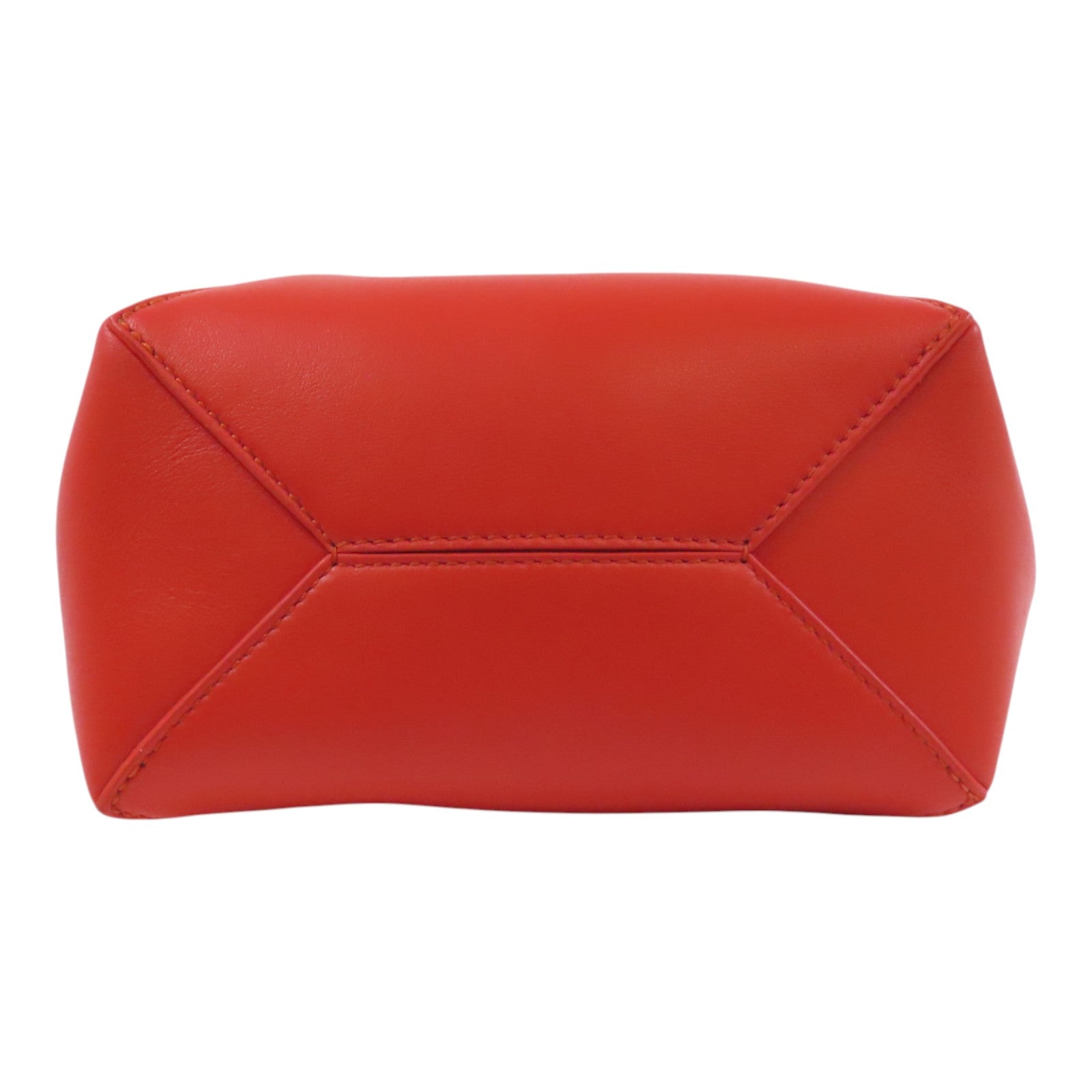 LOEWE 牛皮皮革Mini Puzele Fold Tote金扣手挽肩背兩用袋