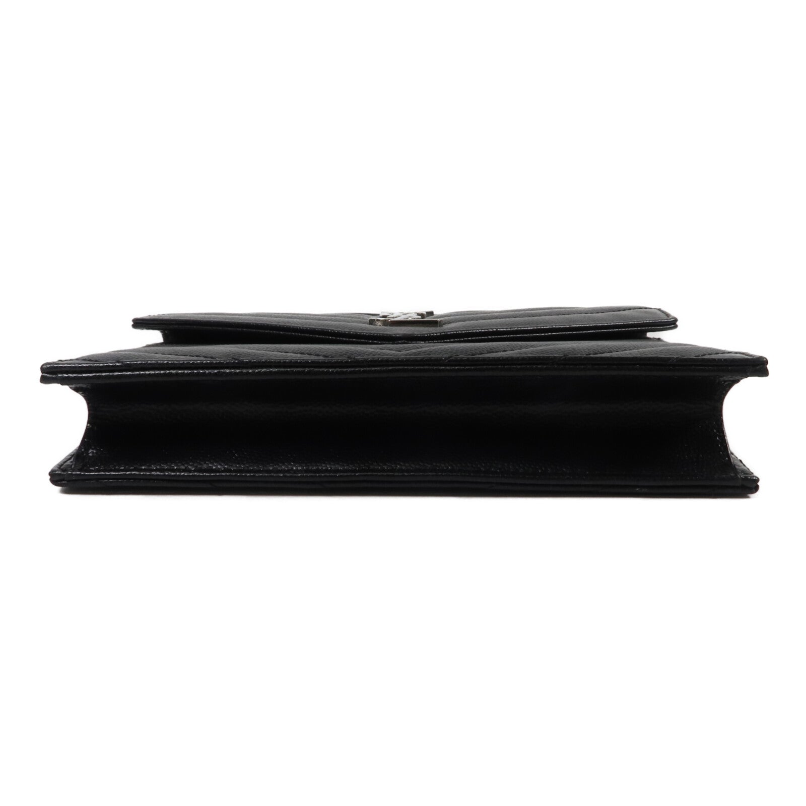 SAINT LAURENT 牛皮皮革Cassandra Envelope Chain Wallet鏈帶肩背袋