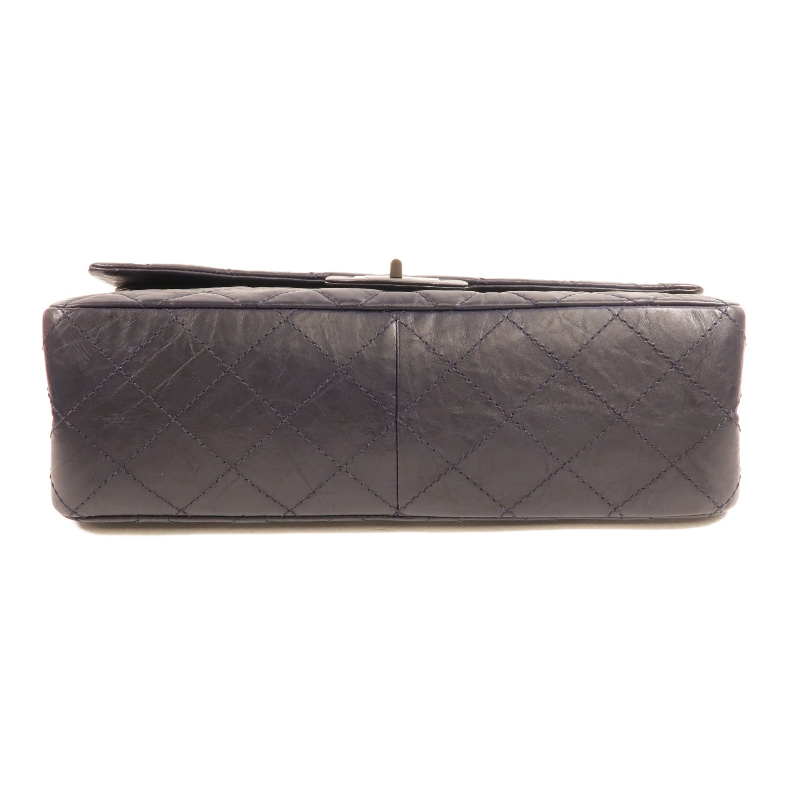 CHANEL 牛皮皮革Chanel 2.55 Large鏈帶肩背袋