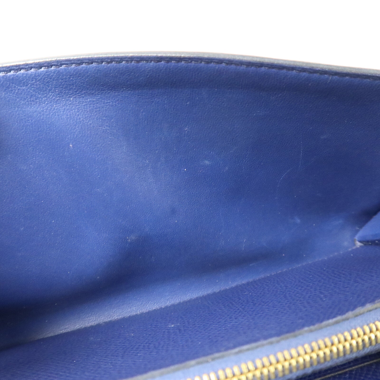 HERMES Epsom皮革Constance To Go肩背袋Bleu Saphir