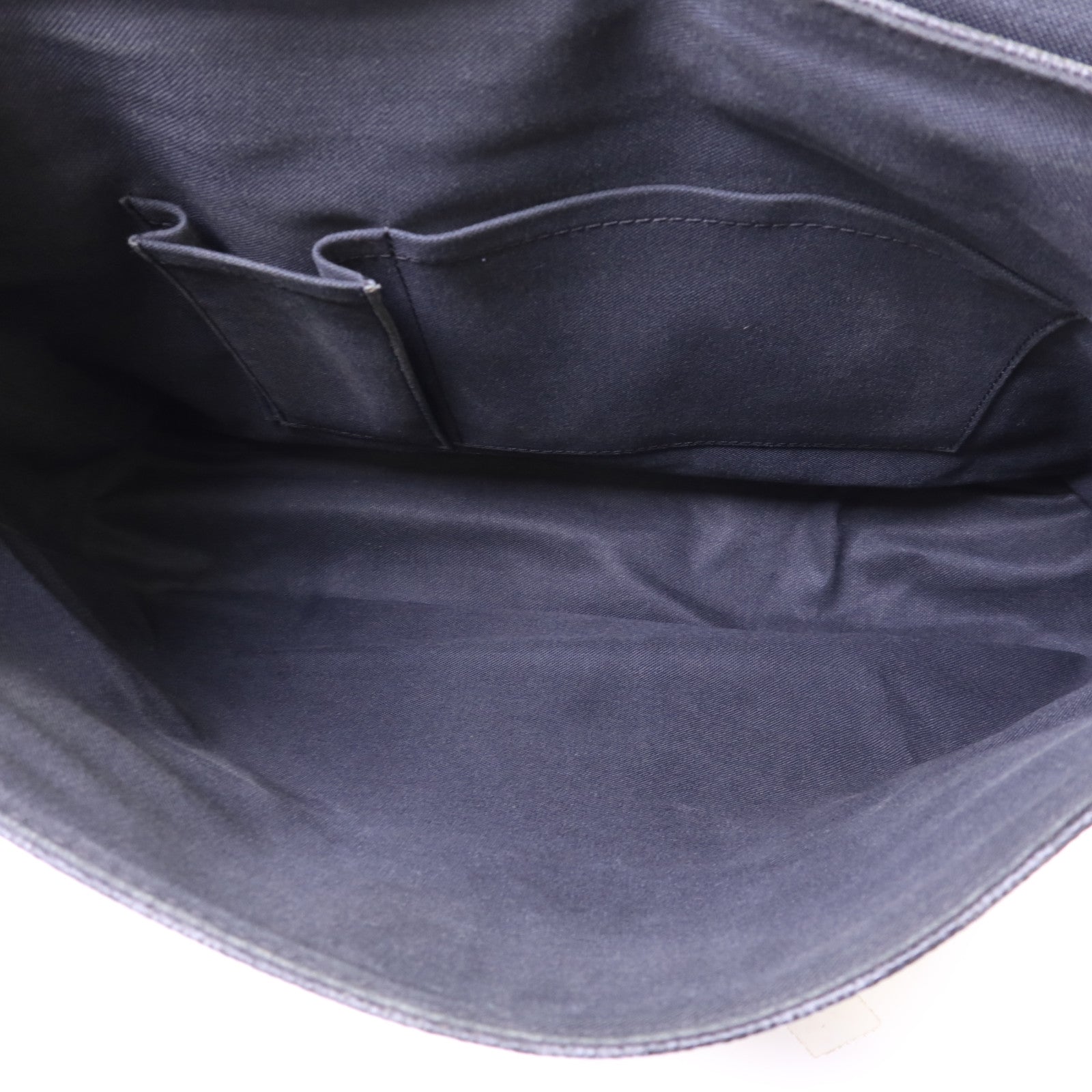 LOUIS VUITTON Damier Graphite Daniel GM銀扣肩背袋