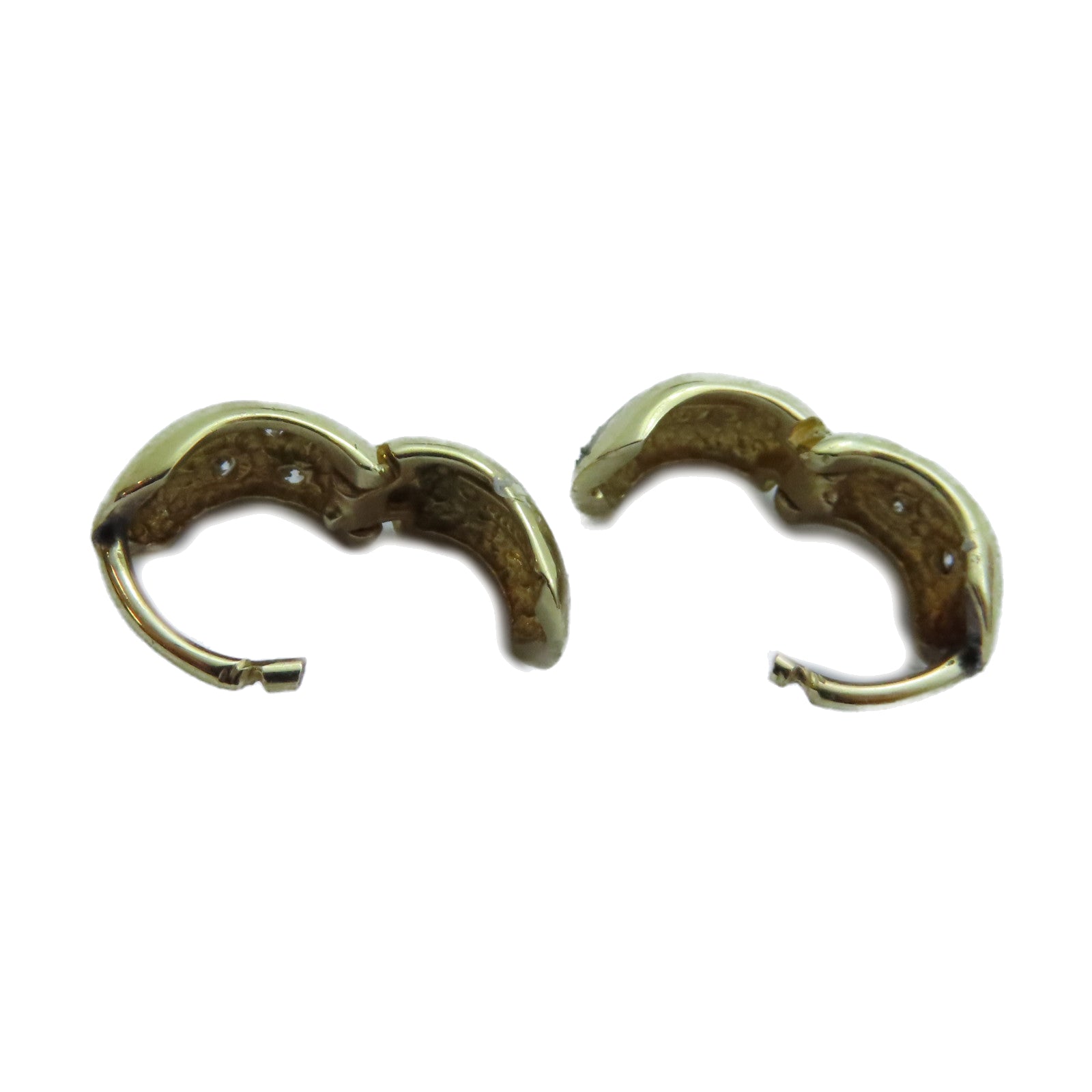 JEWELRY 14K黃金Diamond Earrings鑽石耳環