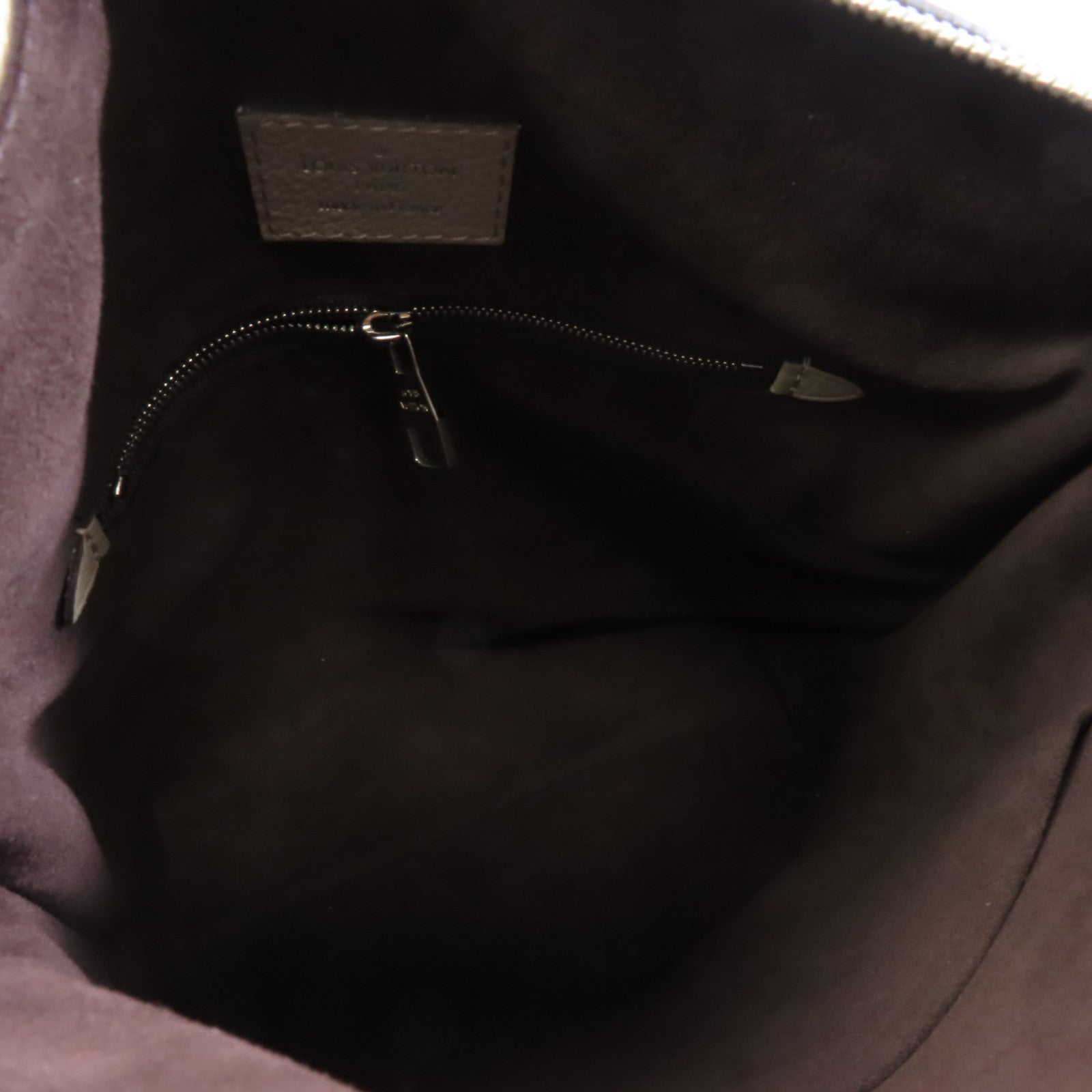 LOUIS VUITTON 【激減優惠】Mahina/皮革Babylone Chain BB銀扣手挽肩背兩用袋灰色
