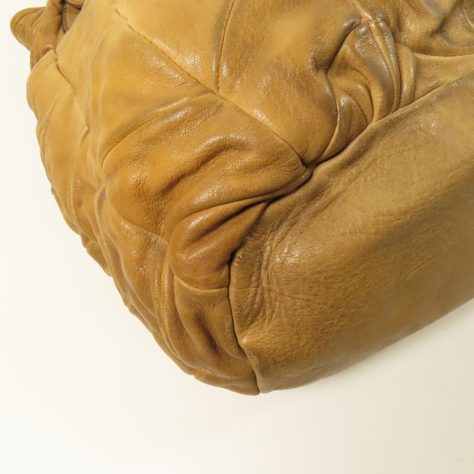 Miu Miu 牛皮皮革Shoulder Bag金扣手挽肩背兩用袋