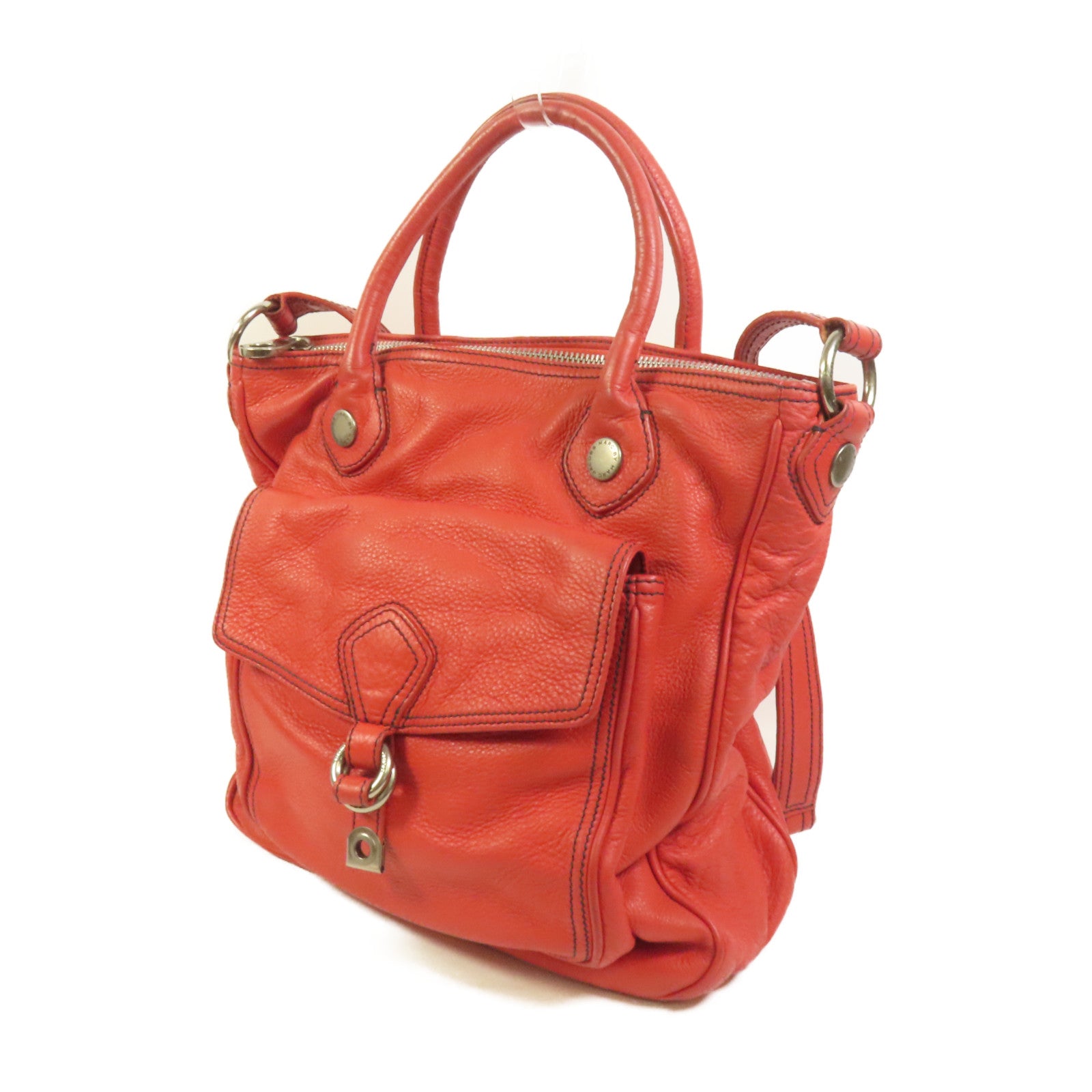 MARC JACOBS 牛皮皮革2 Way Shoulder手挽肩背兩用袋