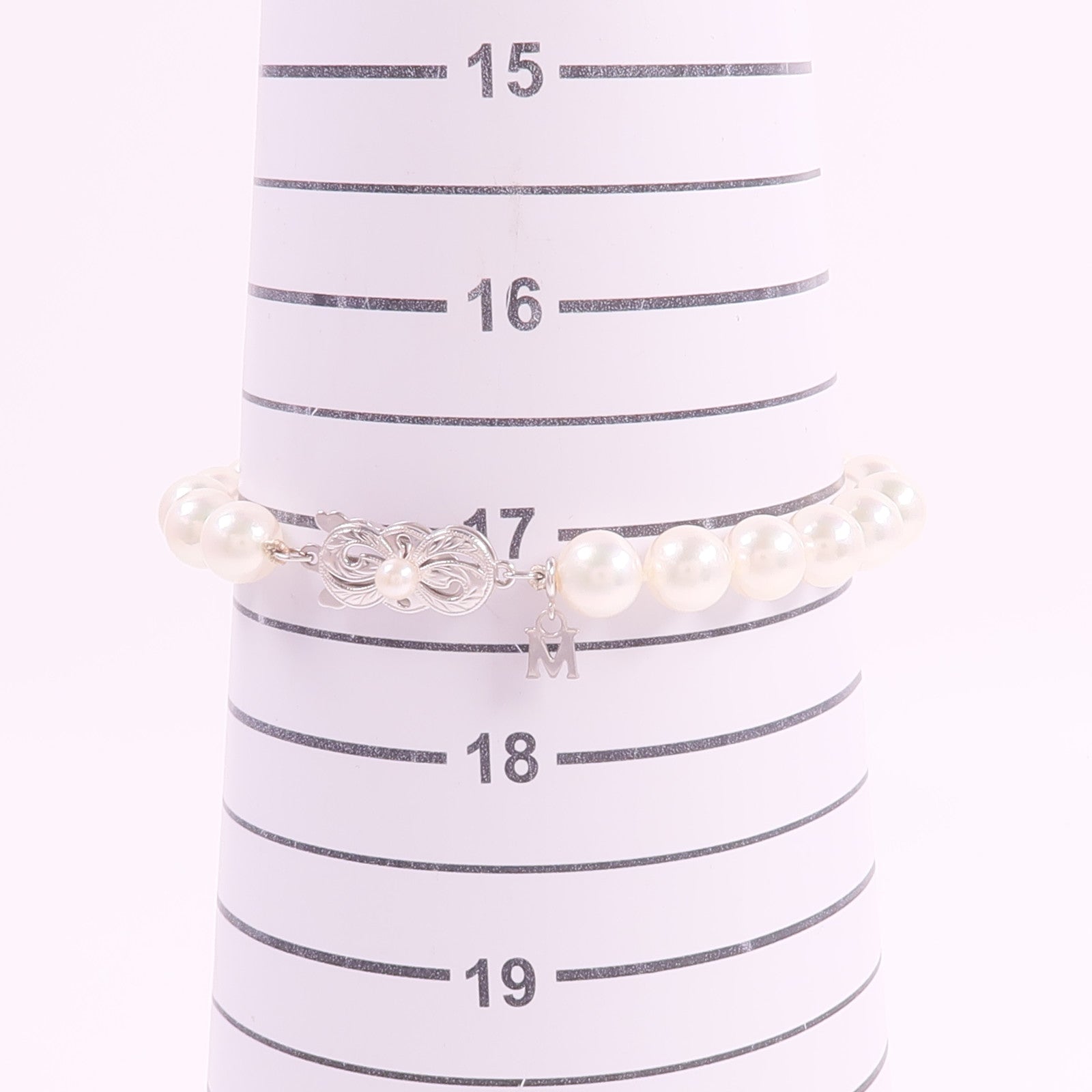 MIKIMOTO 18K白金Pearl Bracelet珍珠手鏈