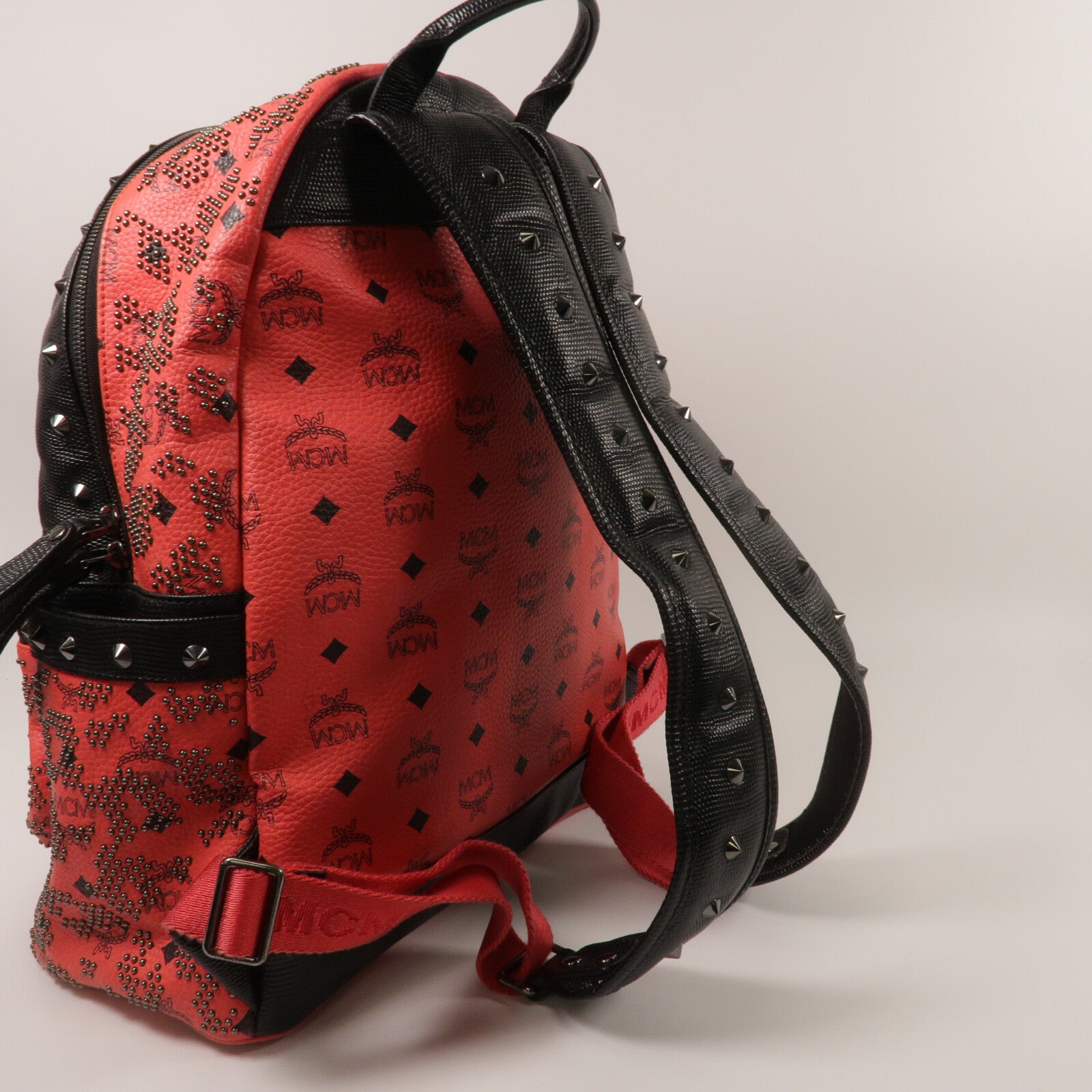 MCM 牛皮皮革Backpack背包