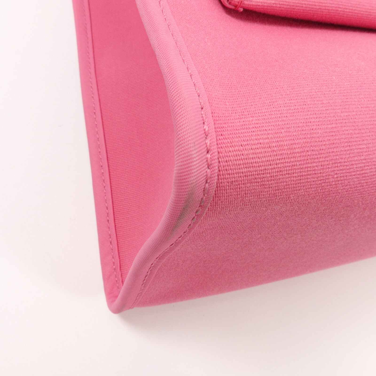 HERMES 帆布Herbag PM手挽肩背兩用袋Pink