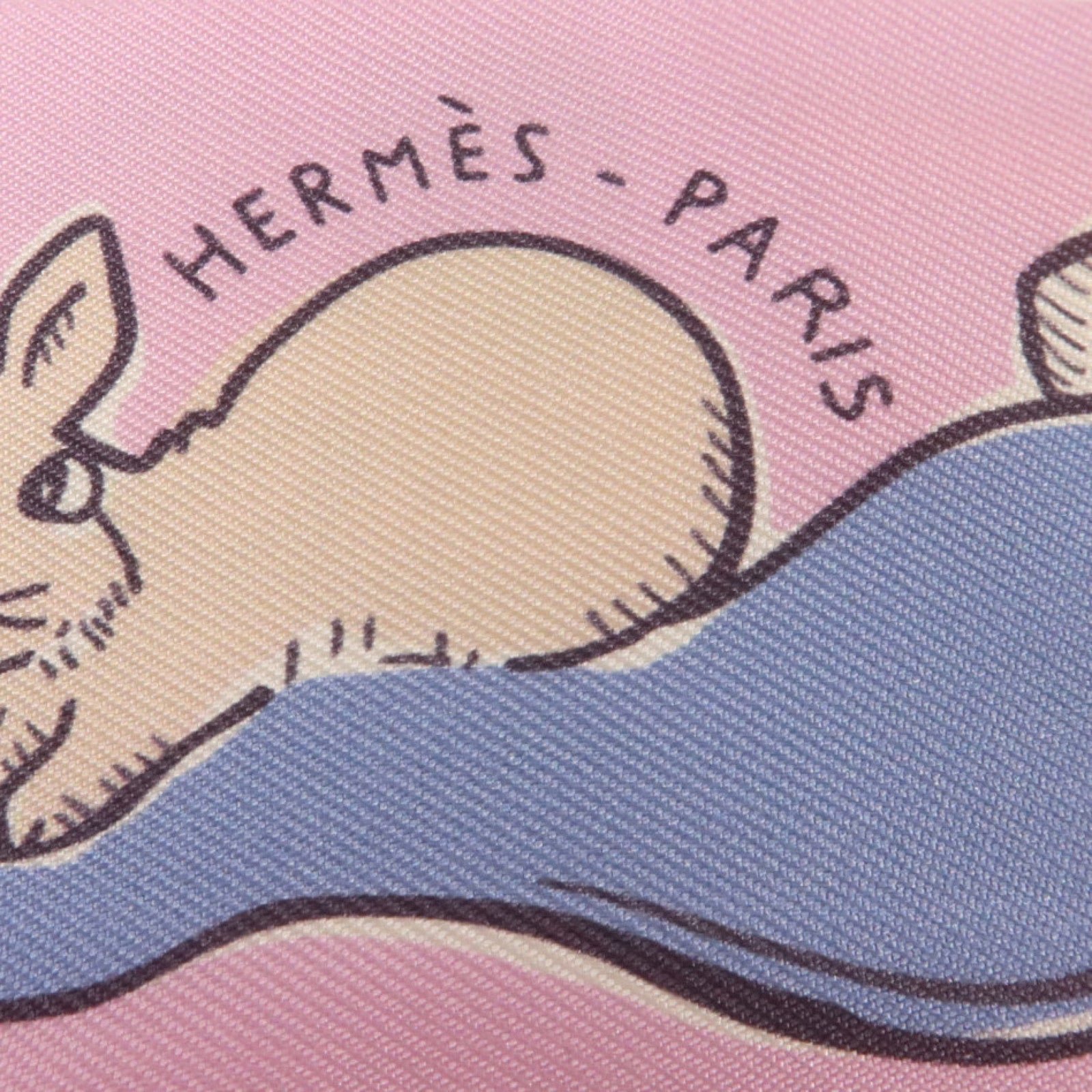 HERMES 絲質Twilly絲巾