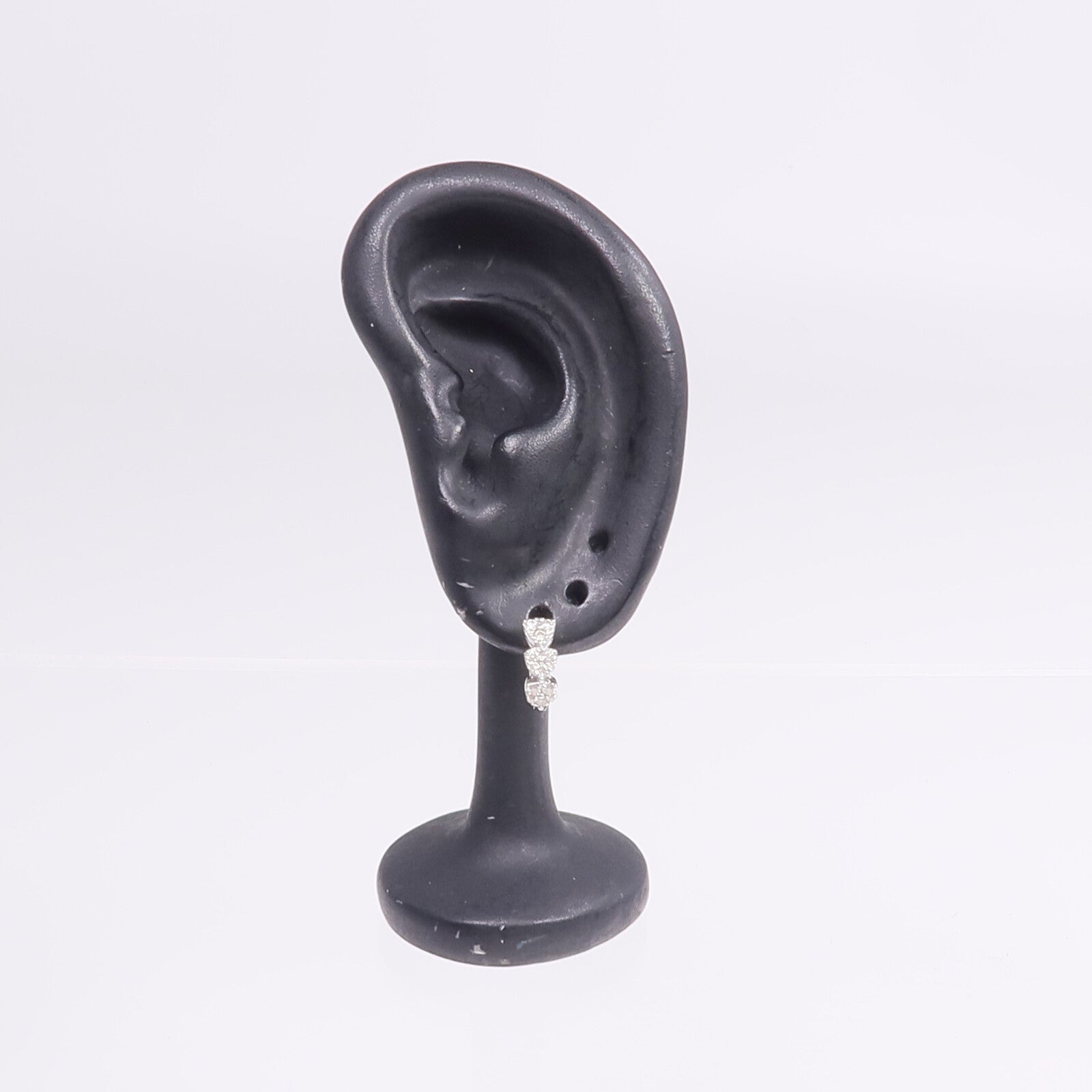 JEWELRY 18K白金Diamond Earrings鑽石耳環