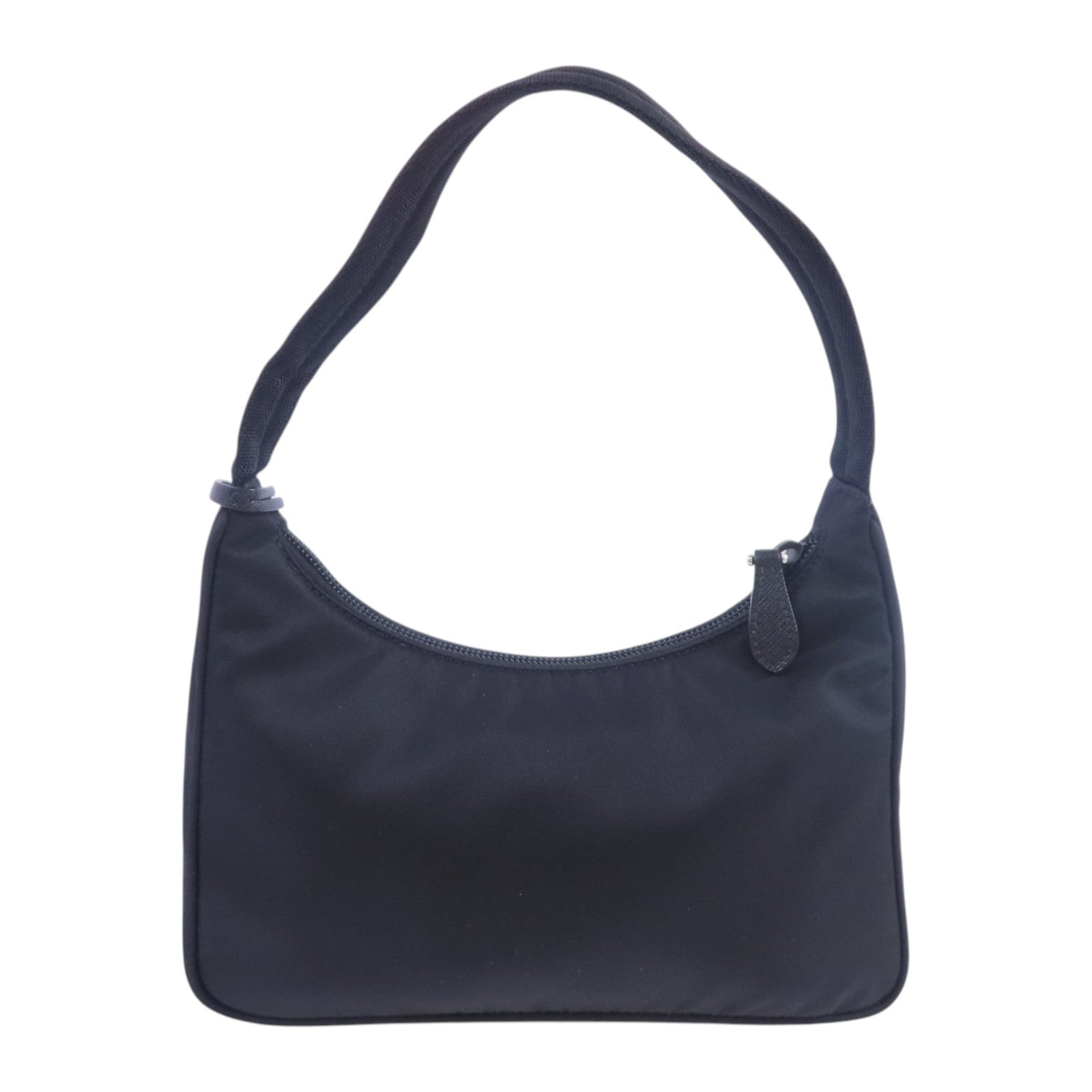 PRADA 尼龍HOBO Shoulder Bag銀扣肩背袋