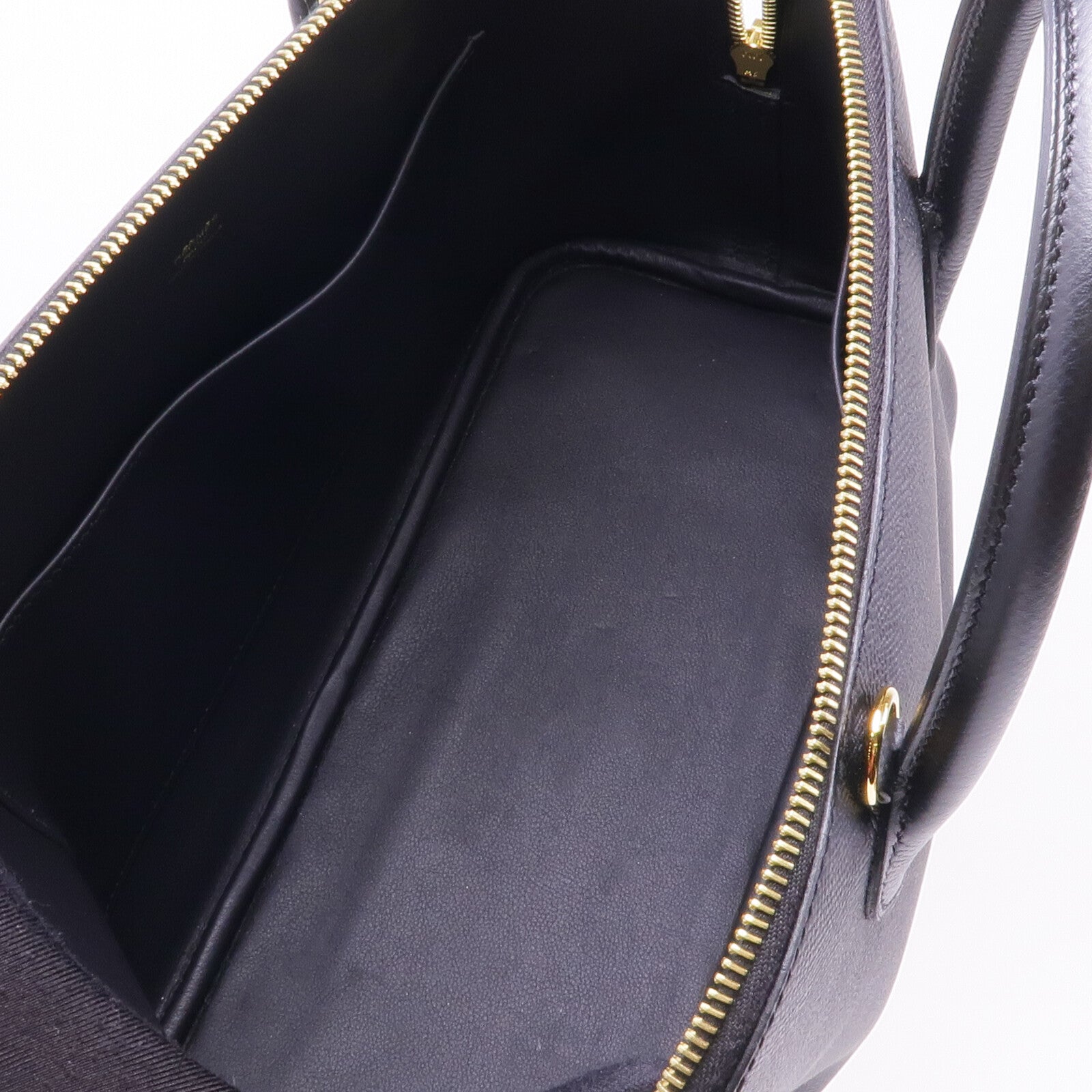 HERMES Epsom皮革Bolide 1923 30金扣手挽肩背兩用袋Noir