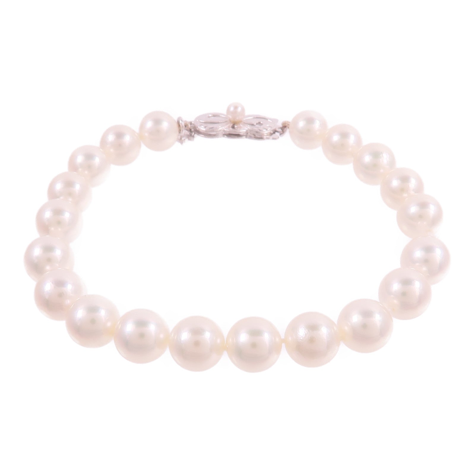 MIKIMOTO 18K白金Pearl Bracelet珍珠手鏈
