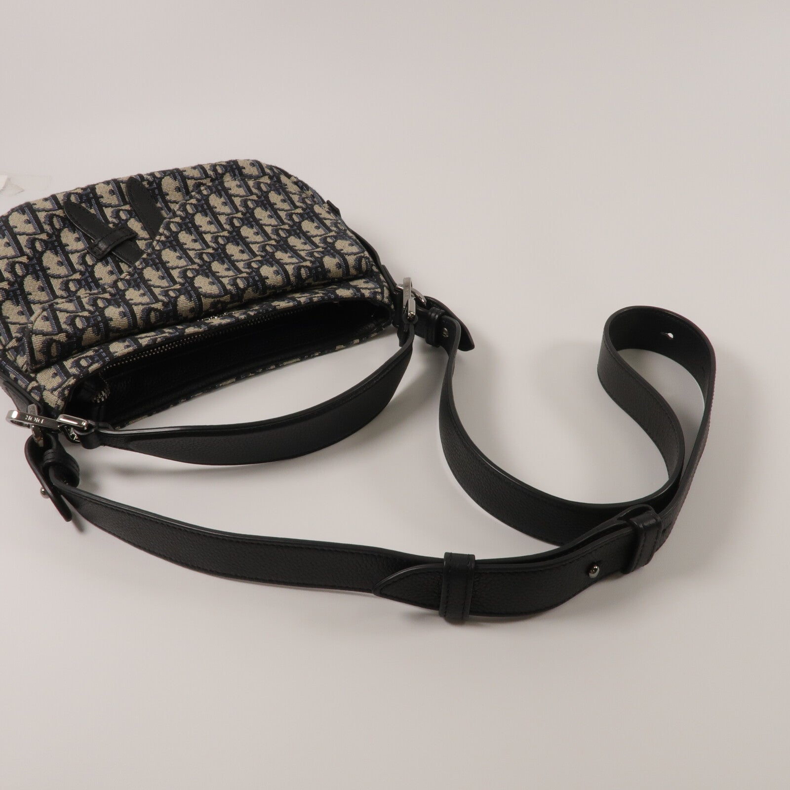 Dior 帆布Mini Saddle Soft Bag手挽肩背兩用袋