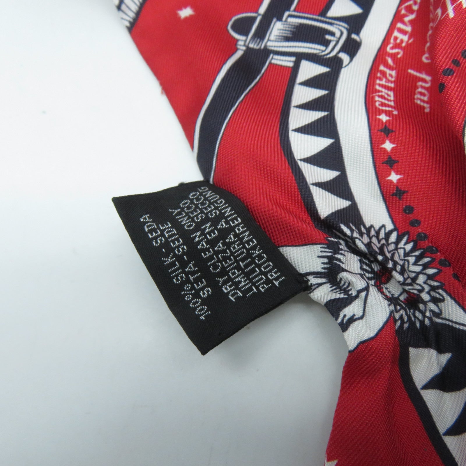 HERMES 【激減優惠】絲質Maxi Twilly Scarf絲巾紅色/橙色/粉紅色
