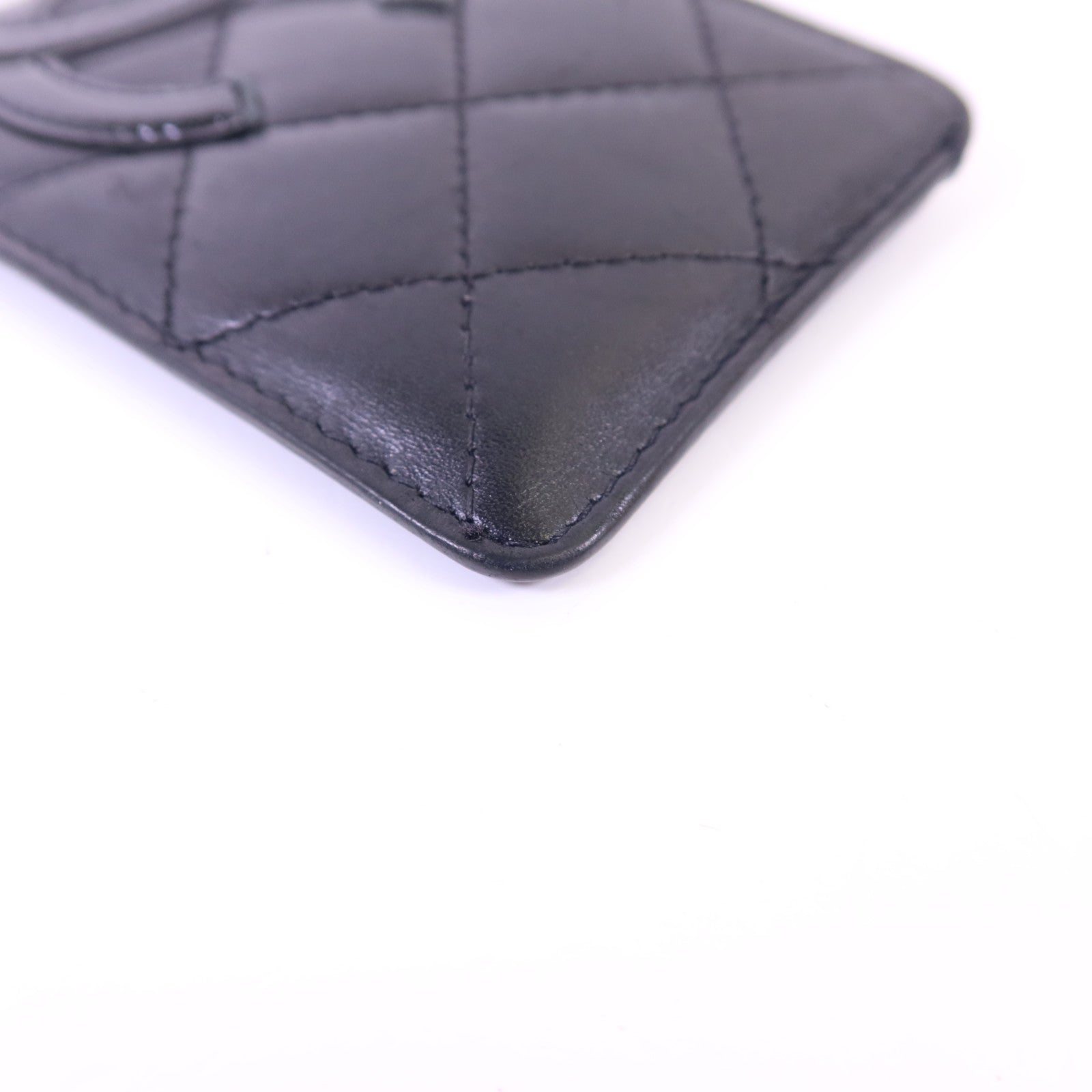CHANEL 【激減優惠】牛皮皮革Cambon Card Case卡片套