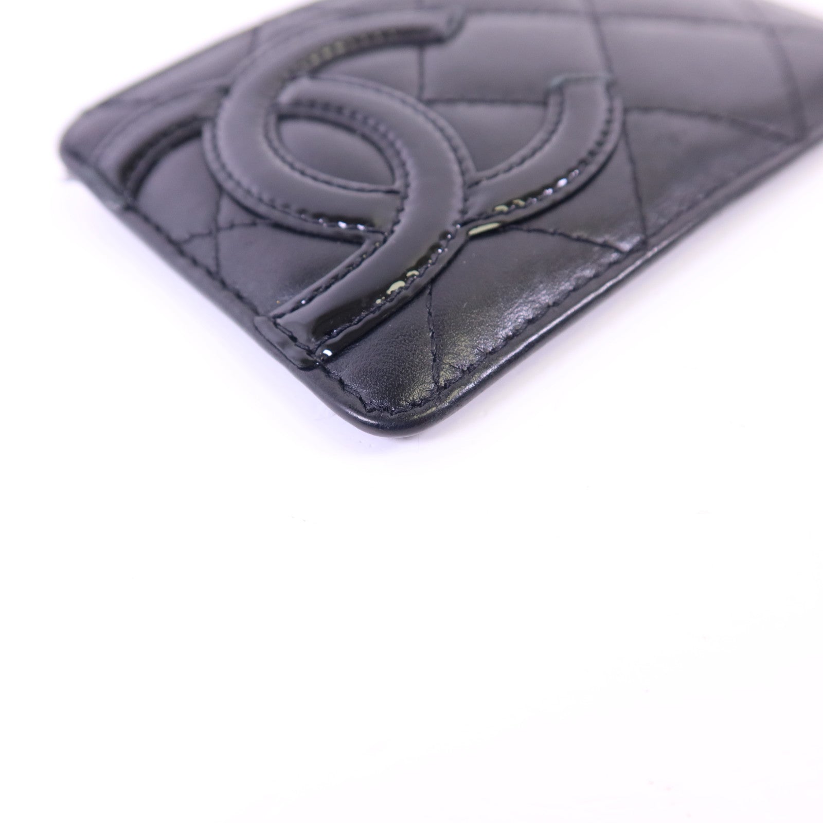 CHANEL 【激減優惠】牛皮皮革Cambon Card Case卡片套