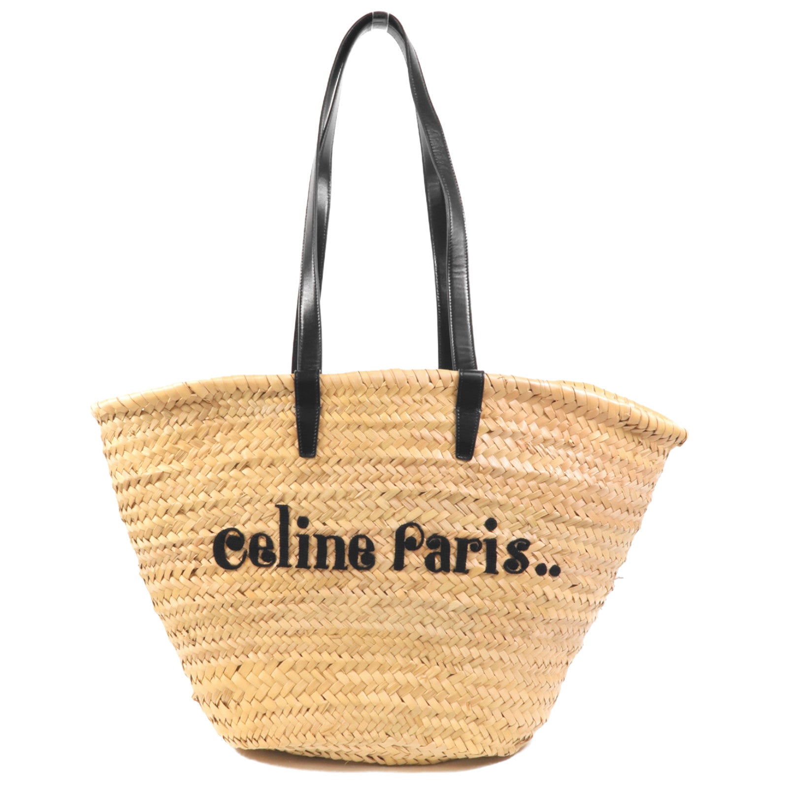 CELINE Raffia Classic Panier Medium肩背袋