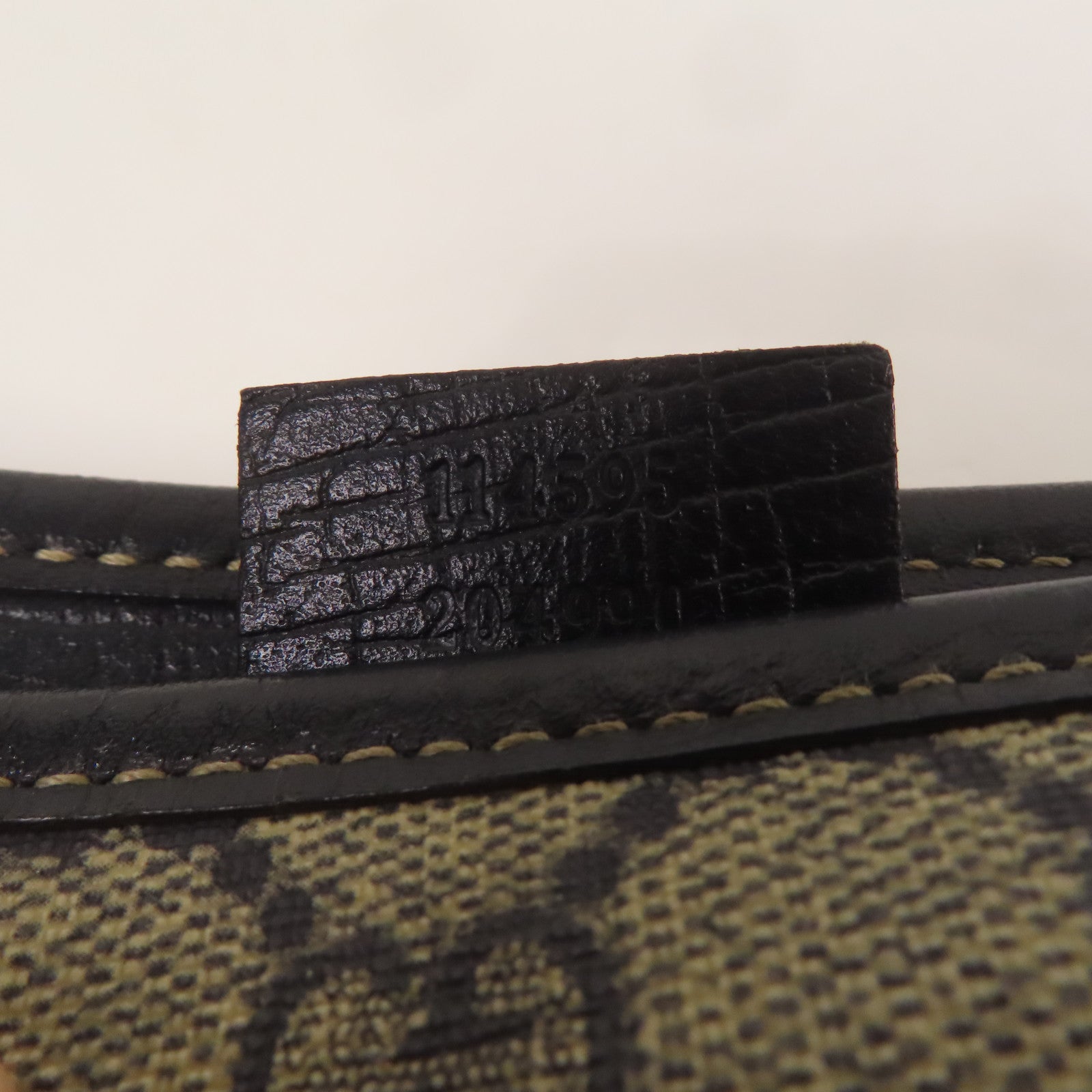 GUCCI 塗層帆布/皮革GG Supreme銀扣肩背袋/手挽袋藍色