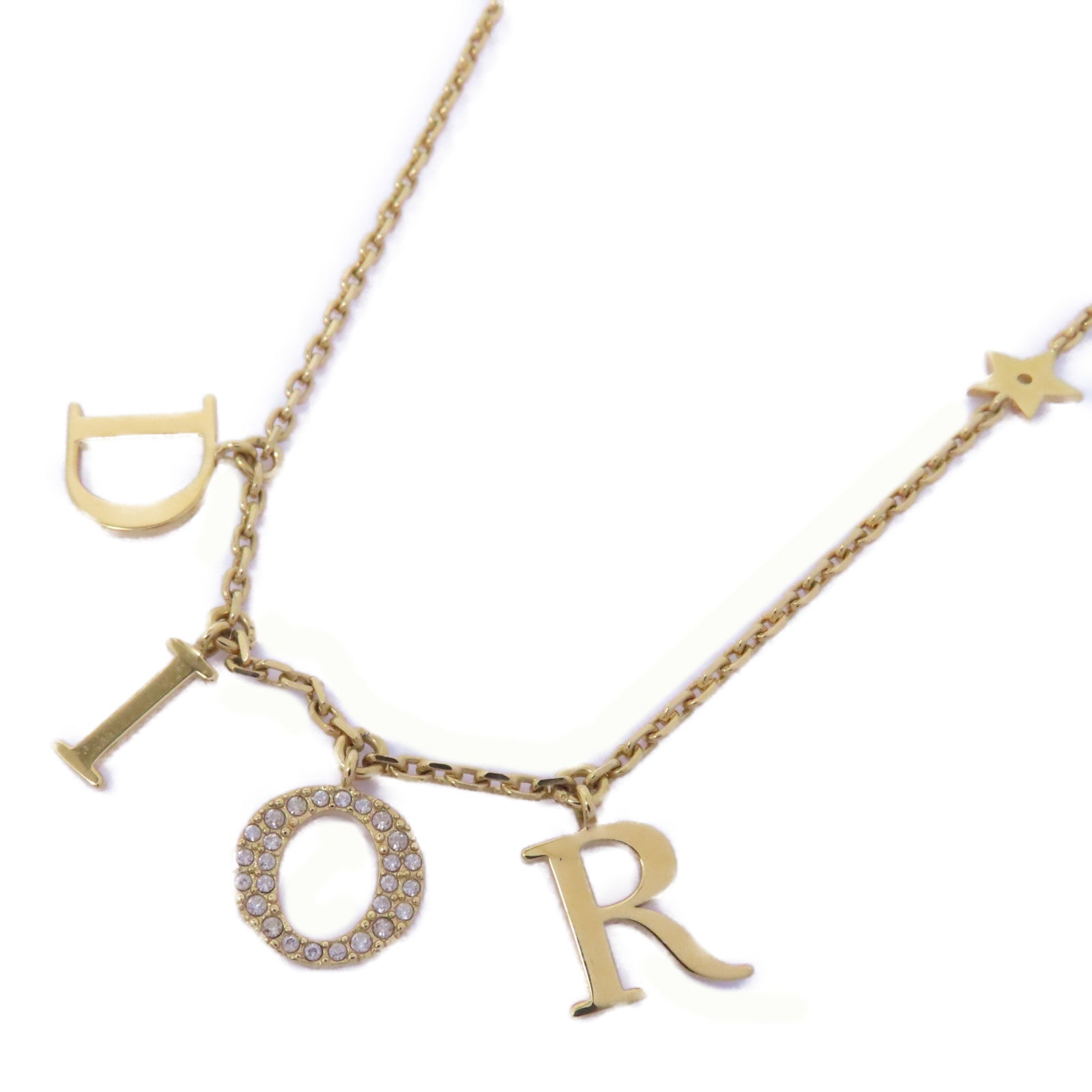 Dior 金屬Necklace項鍊金色