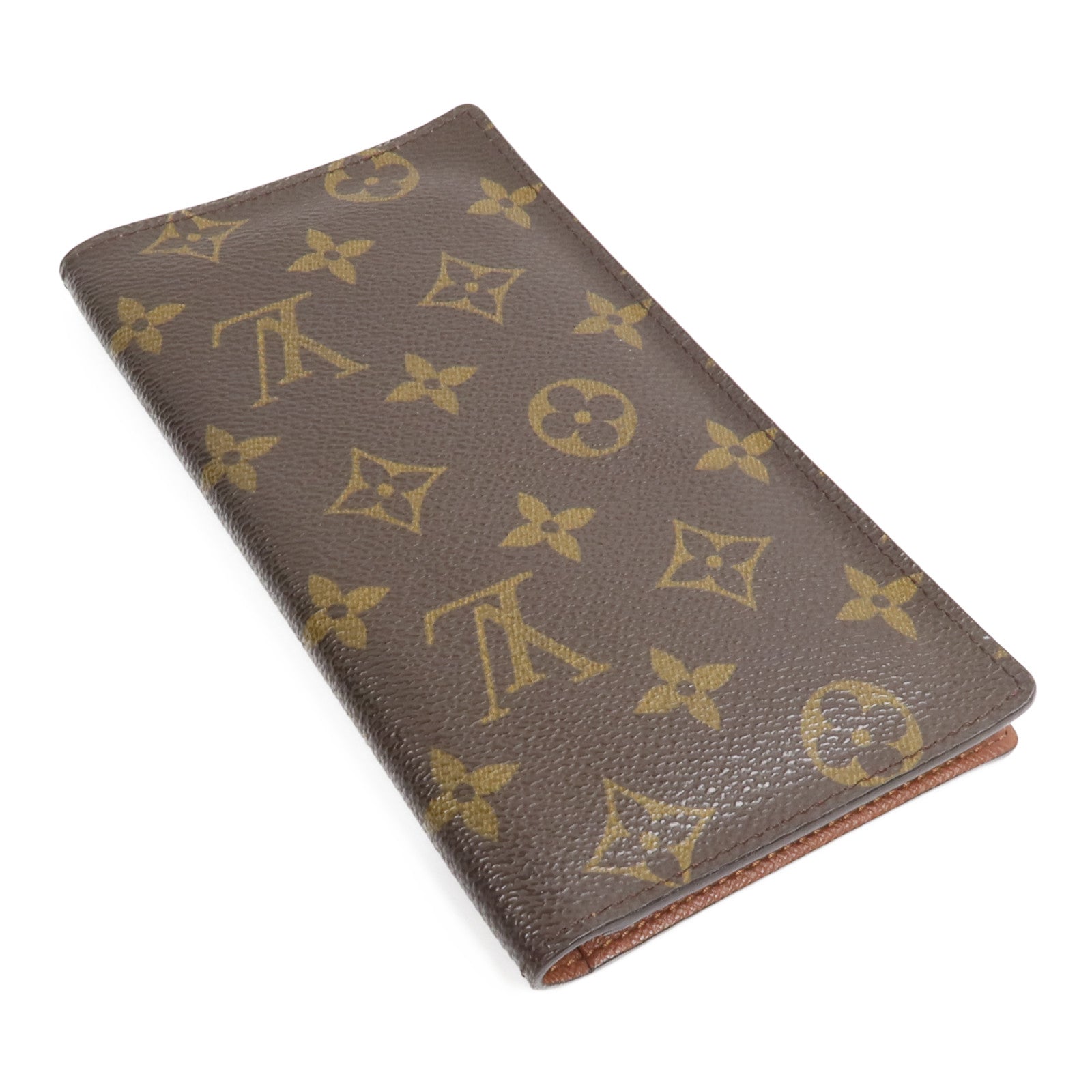 LOUIS VUITTON Monogram Porte Valeurs Cartes Credit長錢包