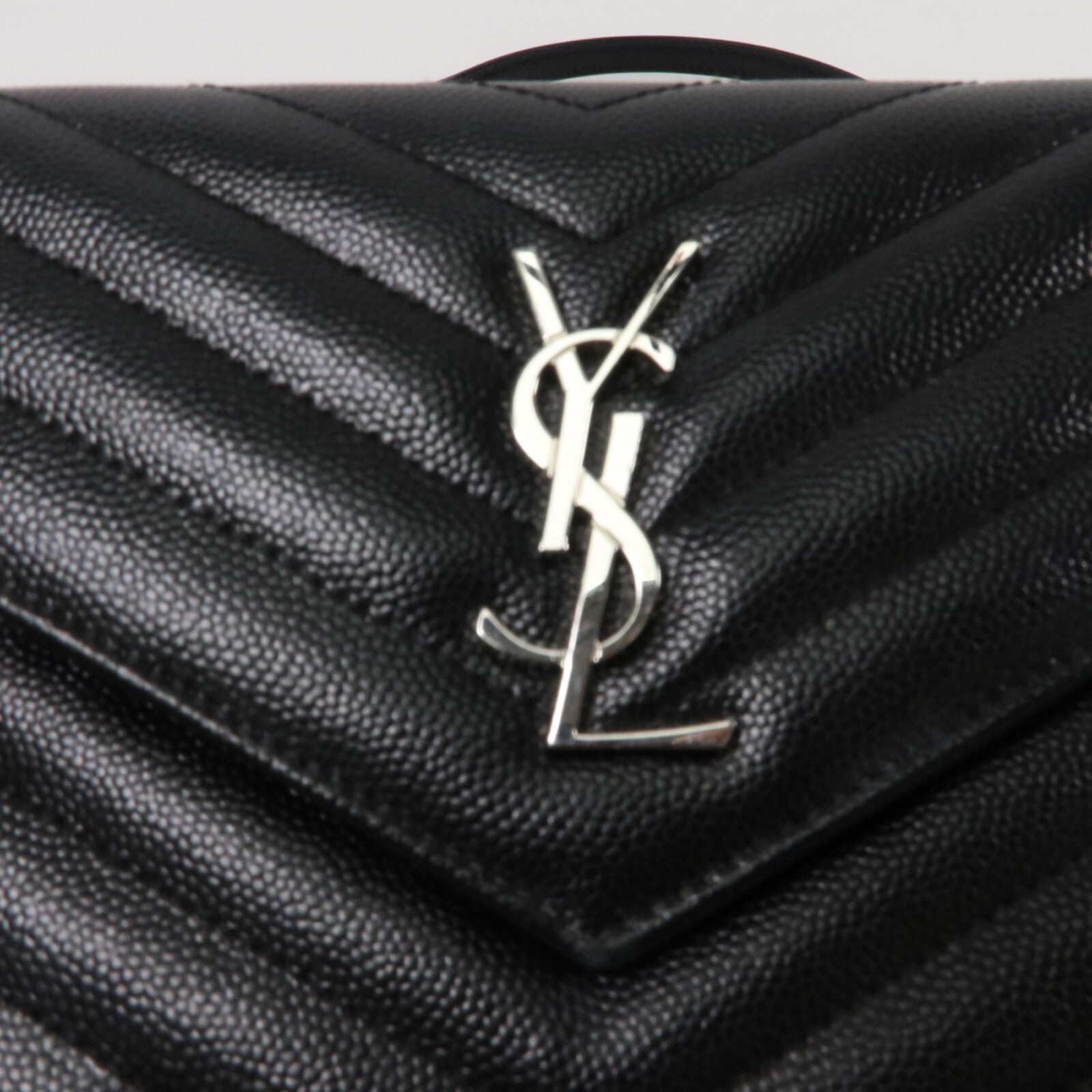 SAINT LAURENT 牛皮皮革Cassandra Envelope Chain Wallet鏈帶肩背袋