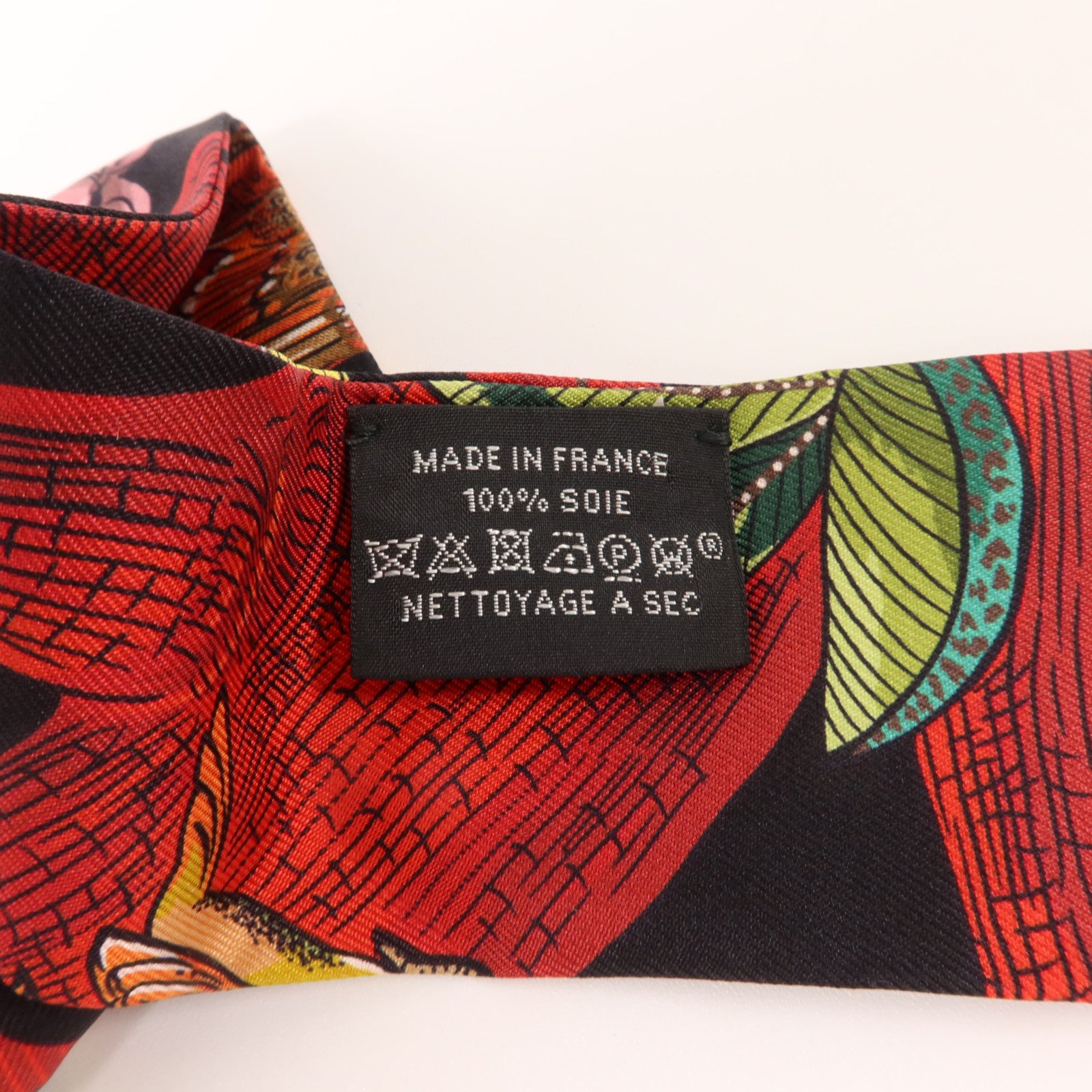 HERMES 絲質Twilly絲巾