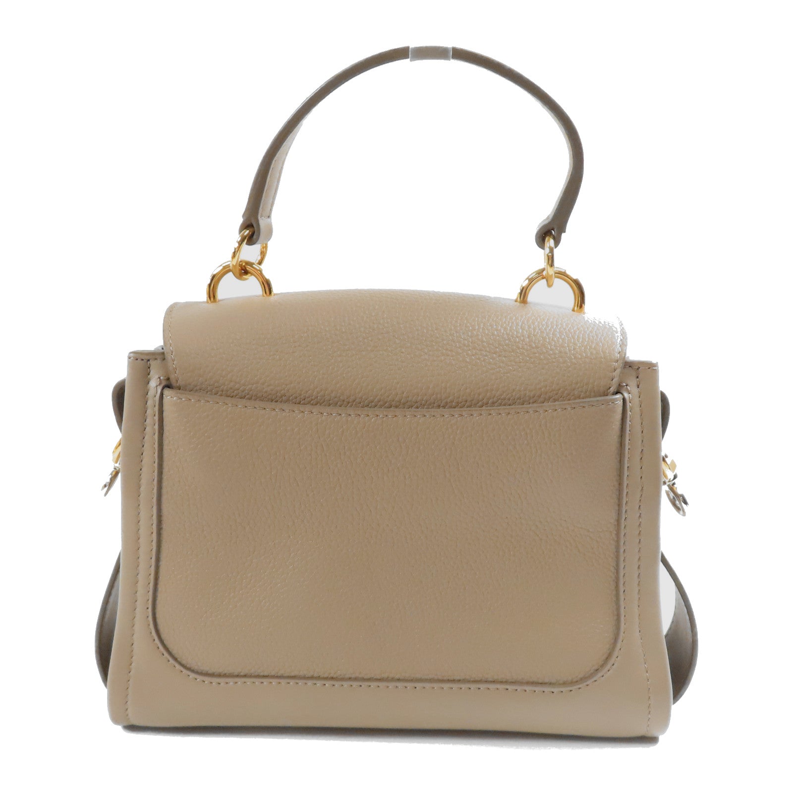 Chloe 牛皮皮革Mini Tess Day金扣手挽肩背兩用袋