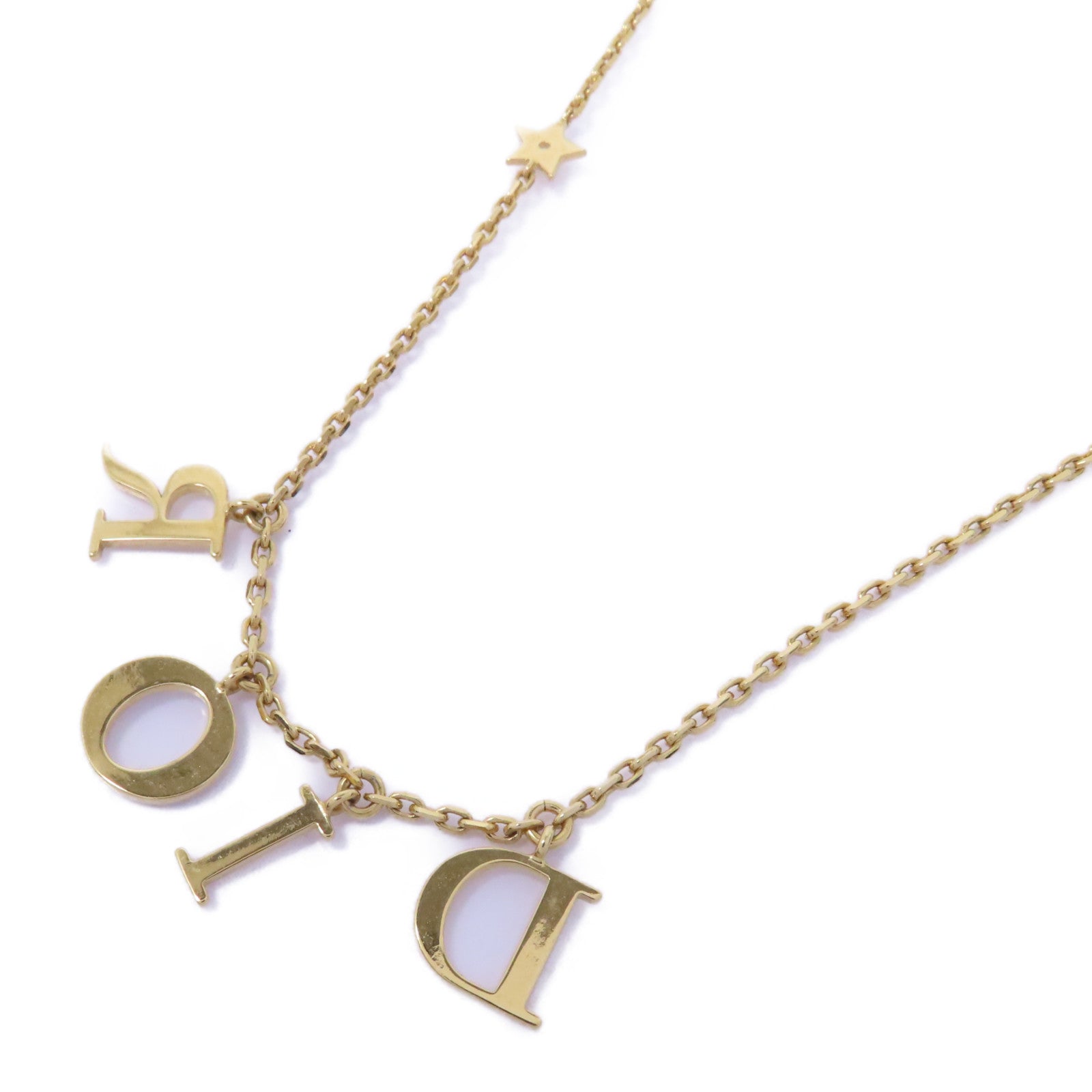 Dior 金屬Necklace項鍊金色