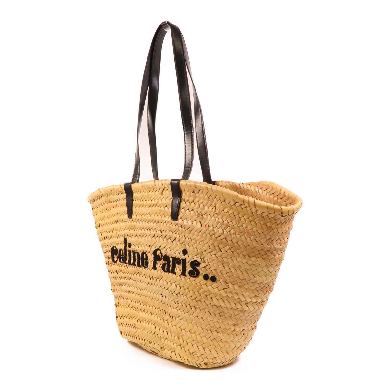 CELINE Raffia Classic Panier Medium肩背袋