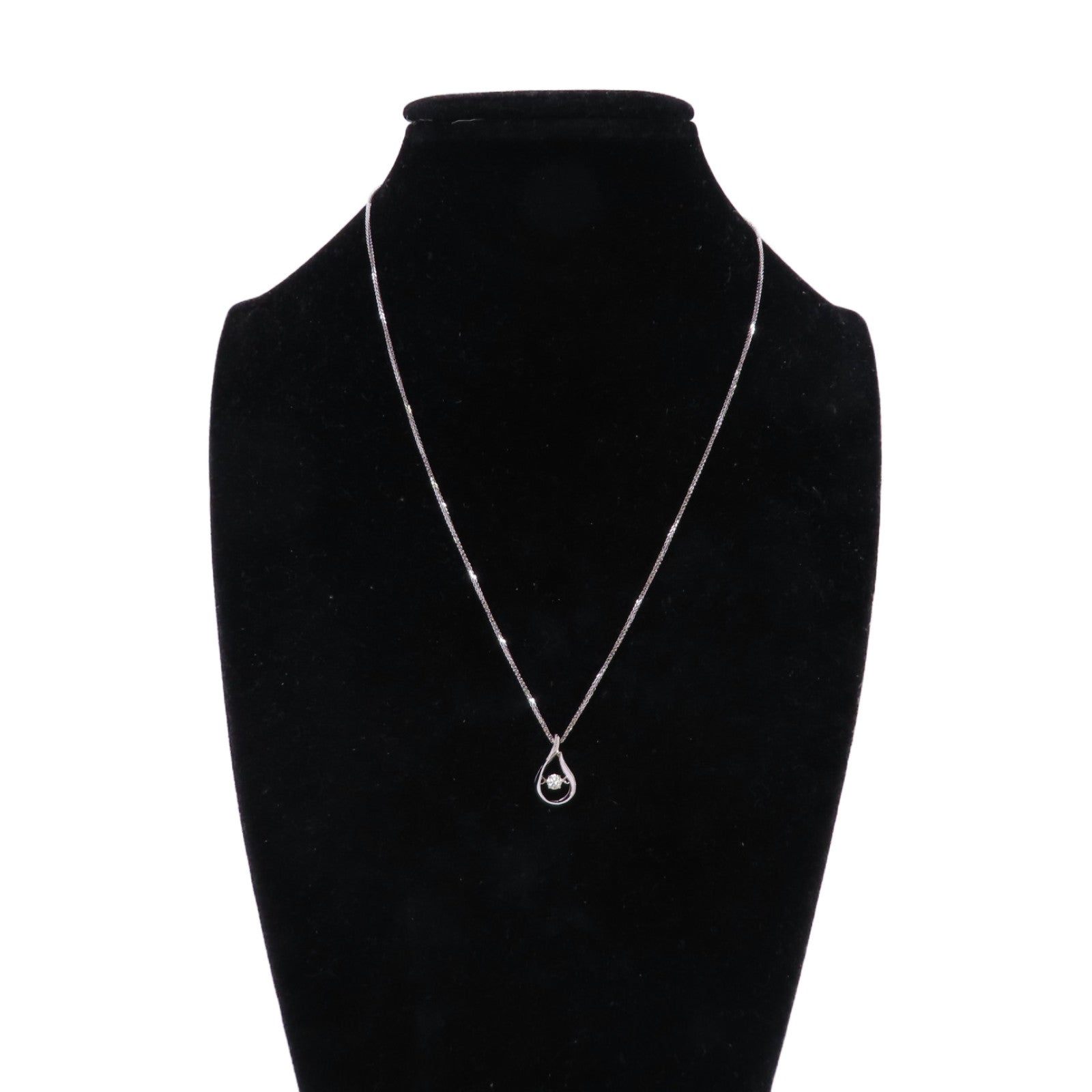JEWELRY 18K白金/0.23ct鑽石Diamond Necklace項鏈
