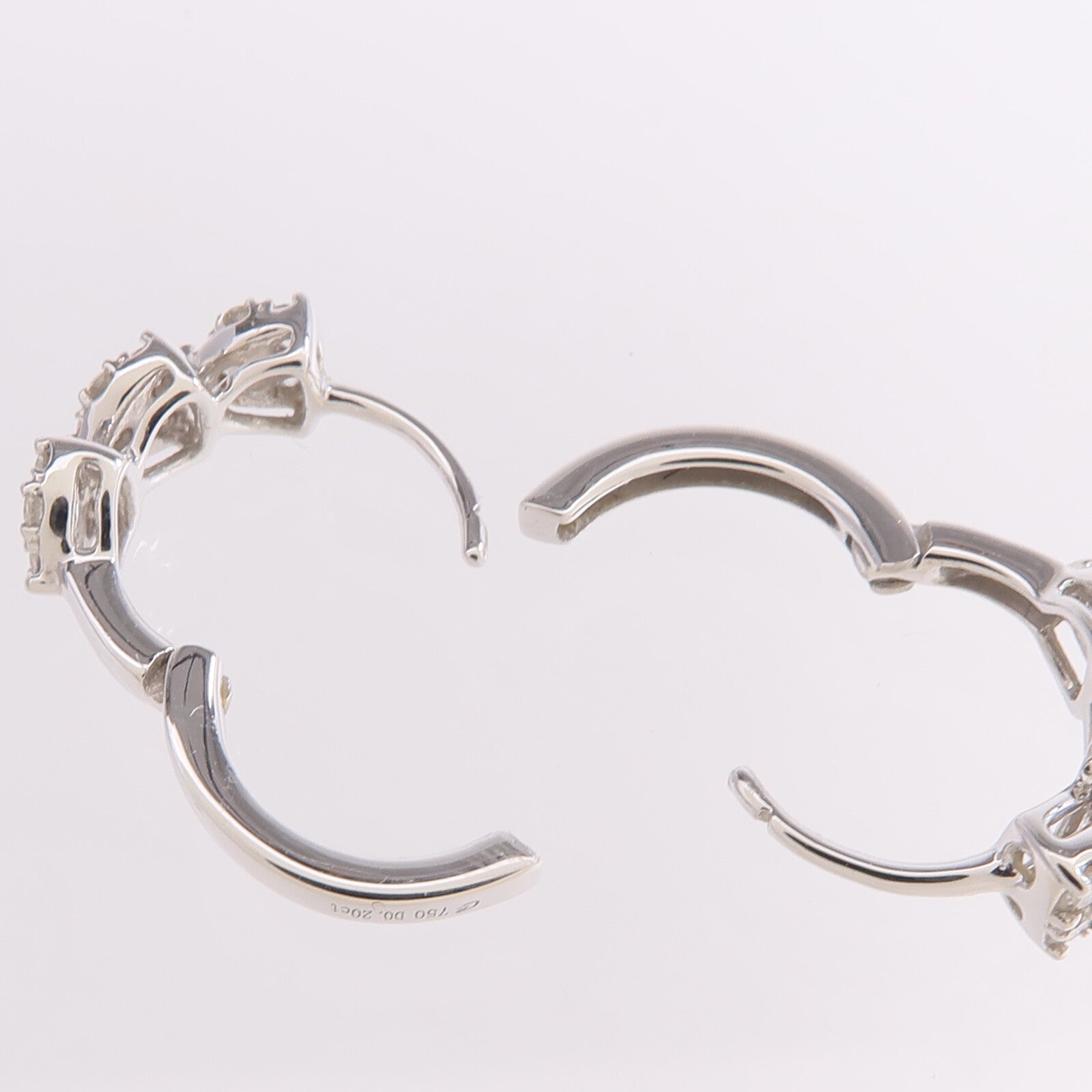 JEWELRY 18K白金Diamond Earrings鑽石耳環
