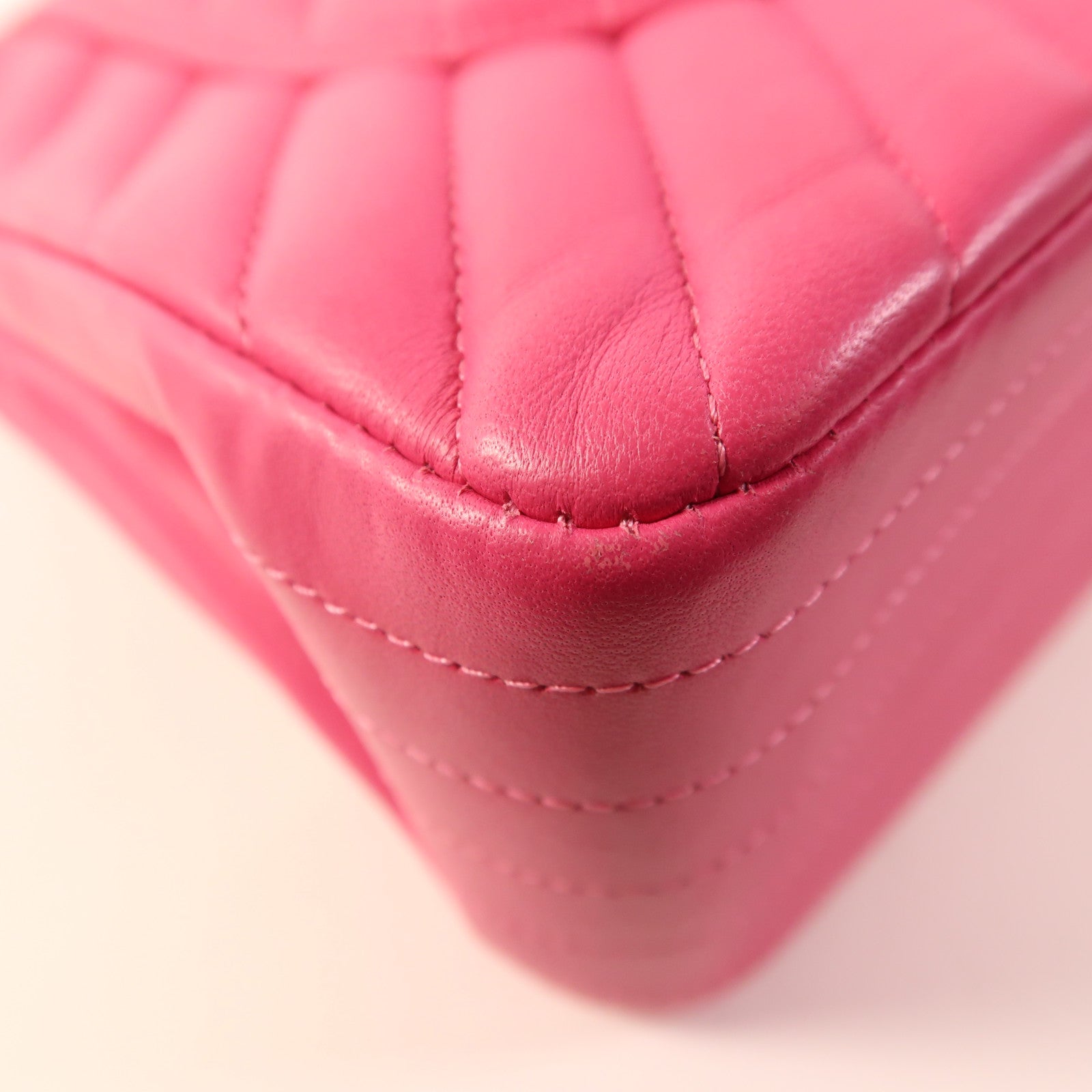 CHANEL 羊皮皮革Large Classic金扣鏈帶肩背袋