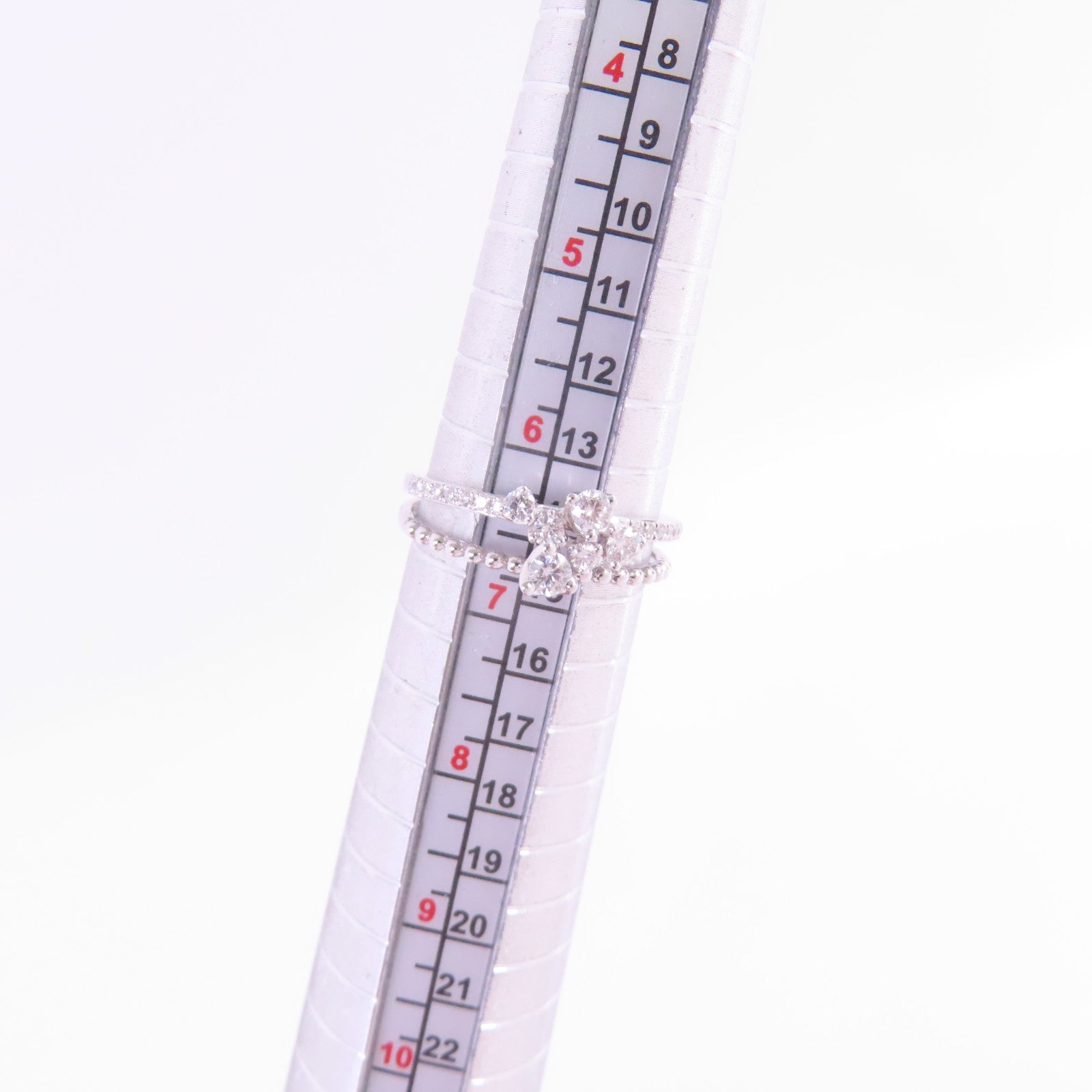 JEWELRY 【激減優惠】18K白金/鑽石Diamond Ring戒指US#6.5