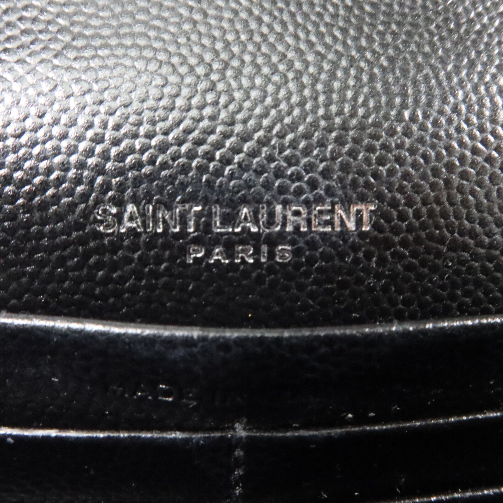SAINT LAURENT 牛皮皮革Cassandra Envelope Chain Wallet鏈帶肩背袋