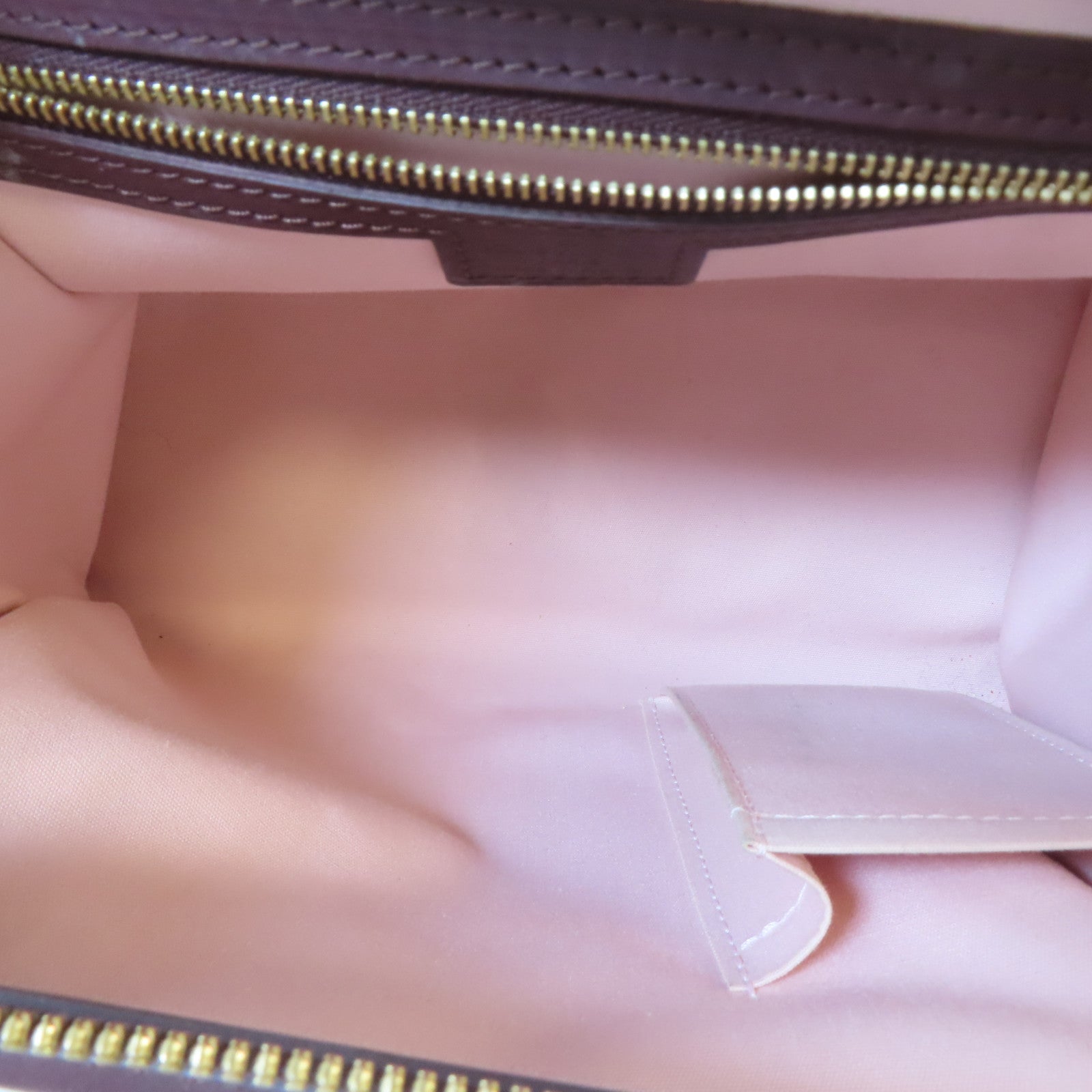 LOUIS VUITTON Monogram Mini Josephine PM金扣手挽袋紅色