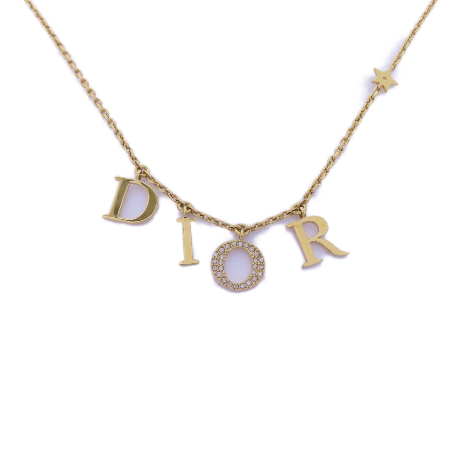 Dior 金屬Necklace項鍊金色